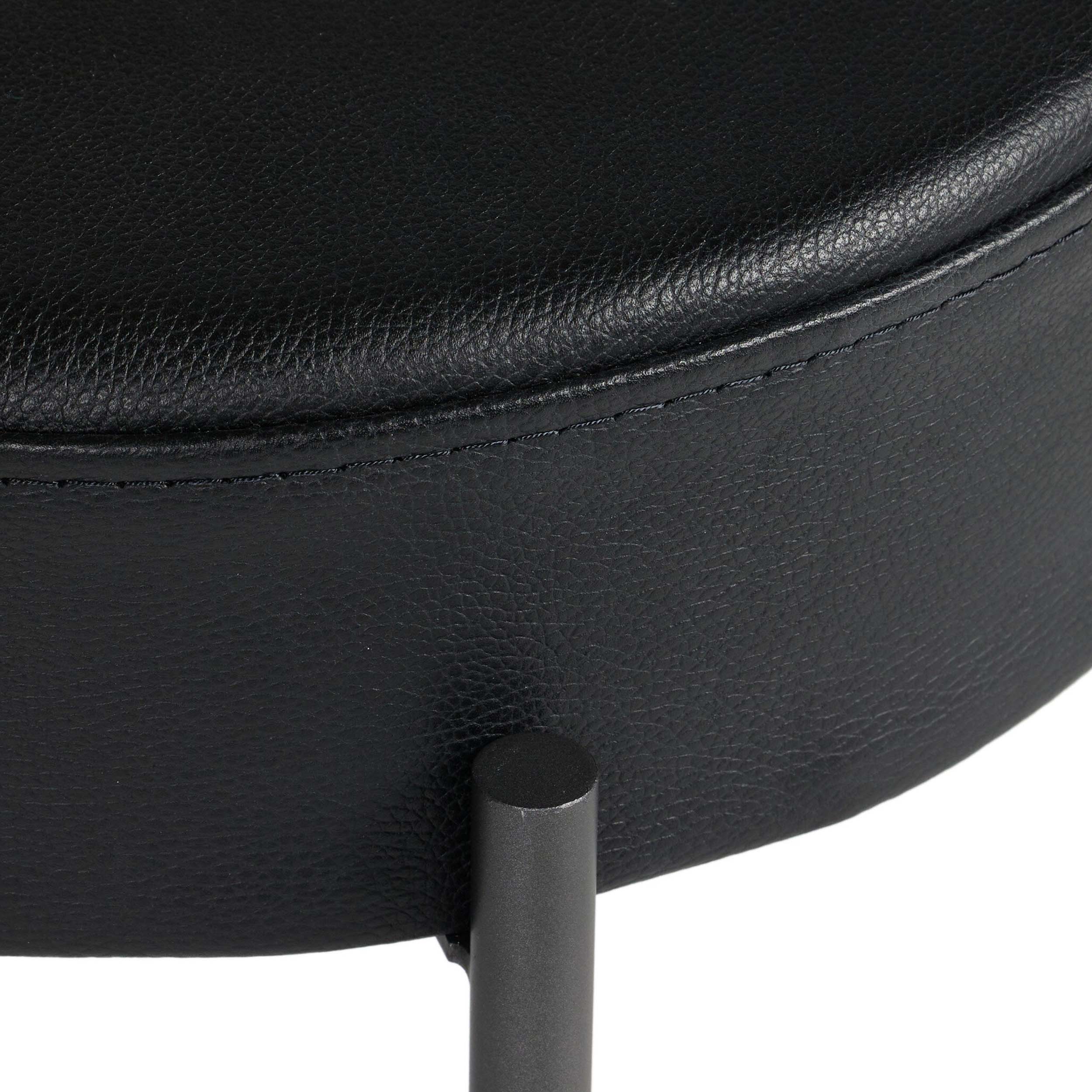 Nocona Bar + Counter Stool, Black & White Speckled Hide