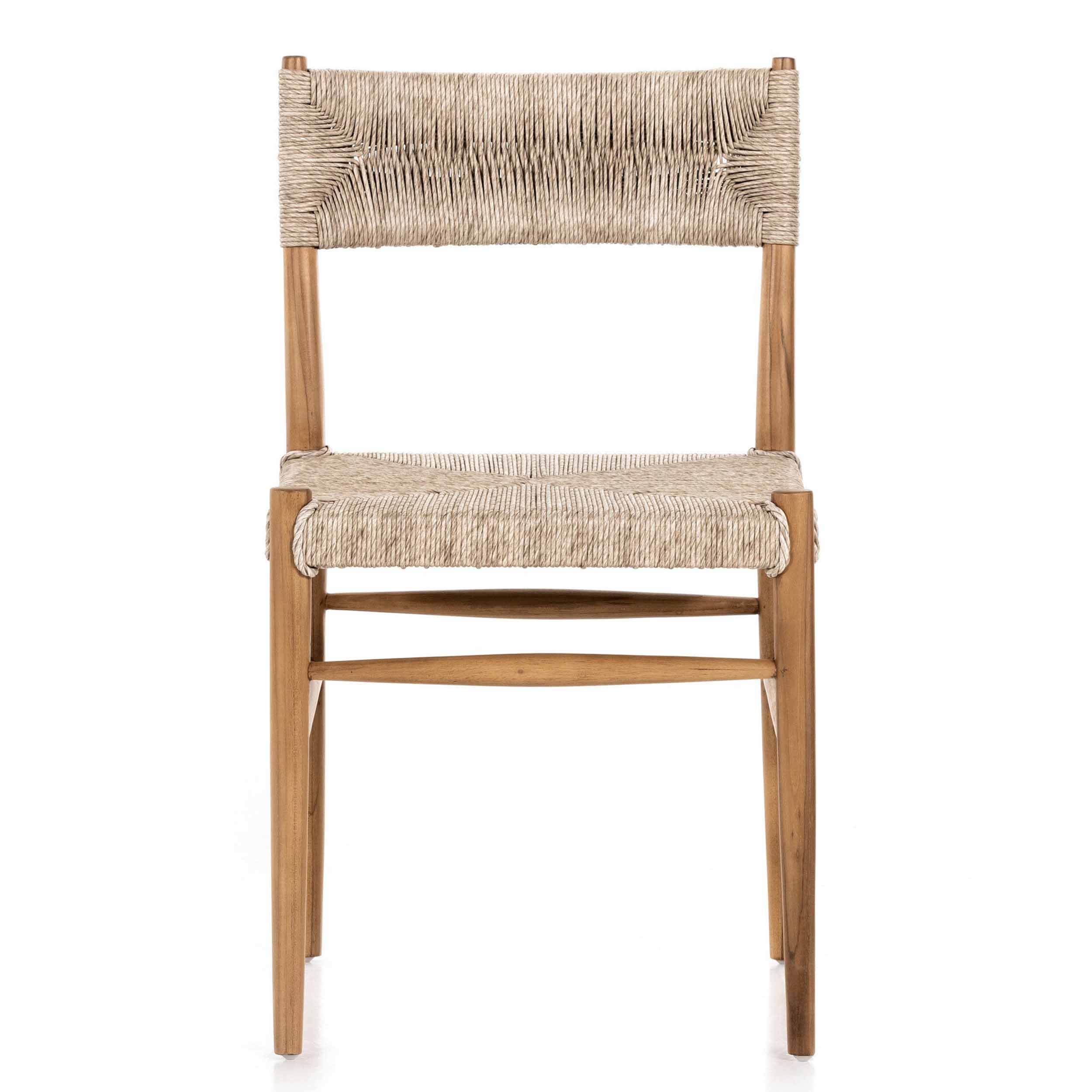 Lomas Outdoor Dining Chair, Vintage White