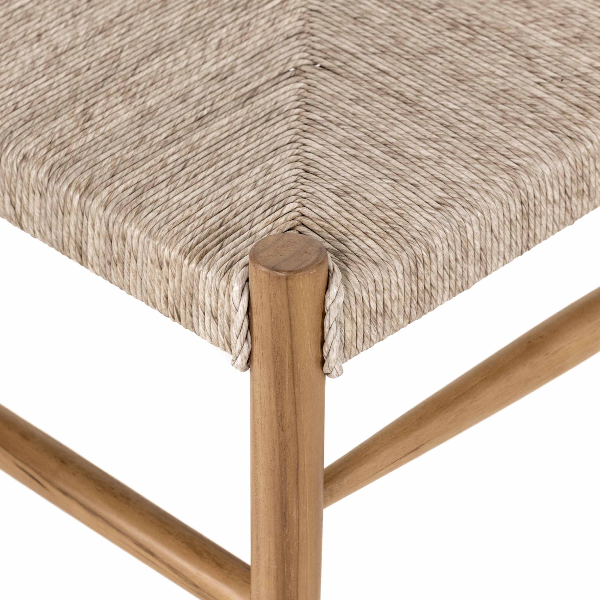 Lomas Outdoor Dining Chair, Vintage White