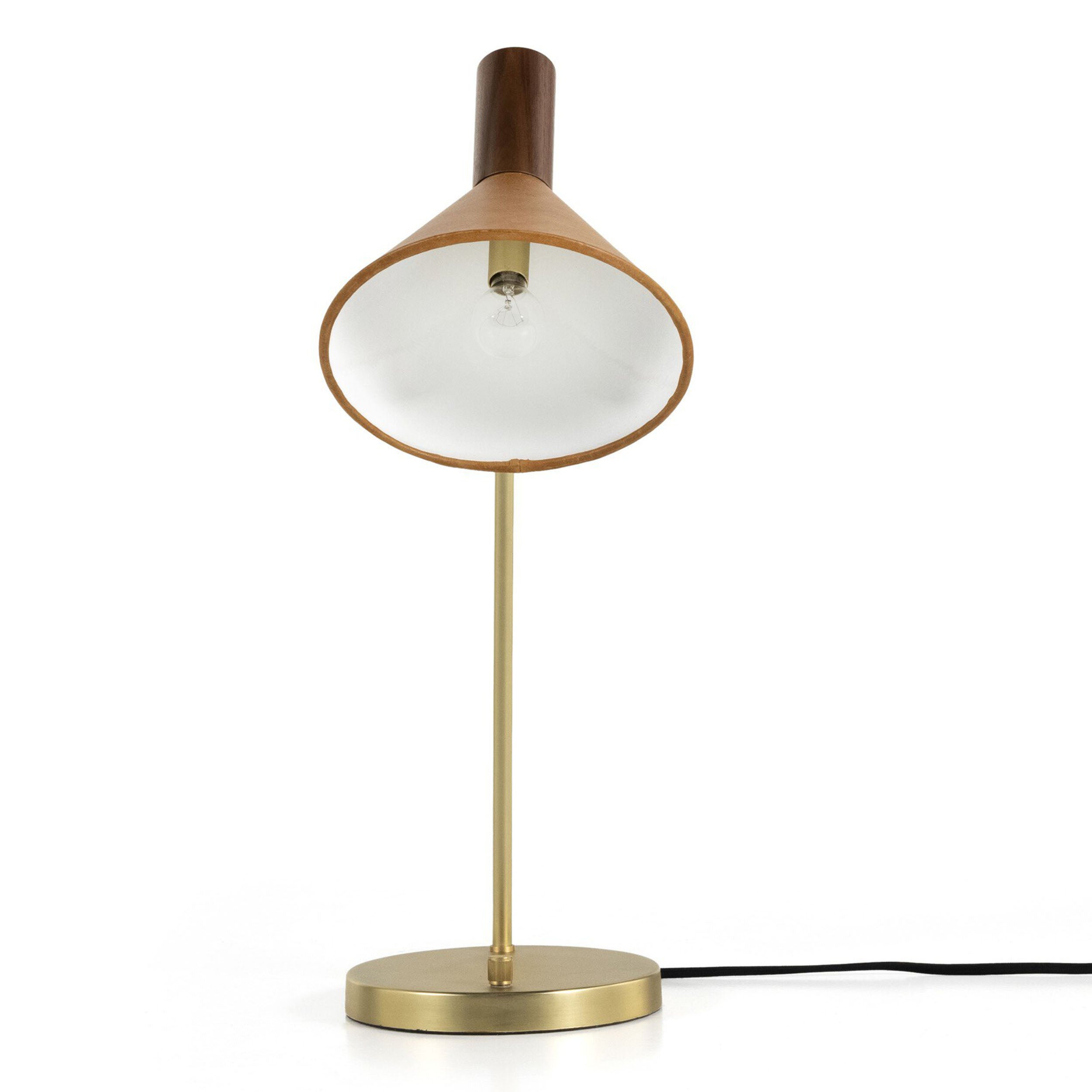 Cullen Task Lamp, Antique Brass