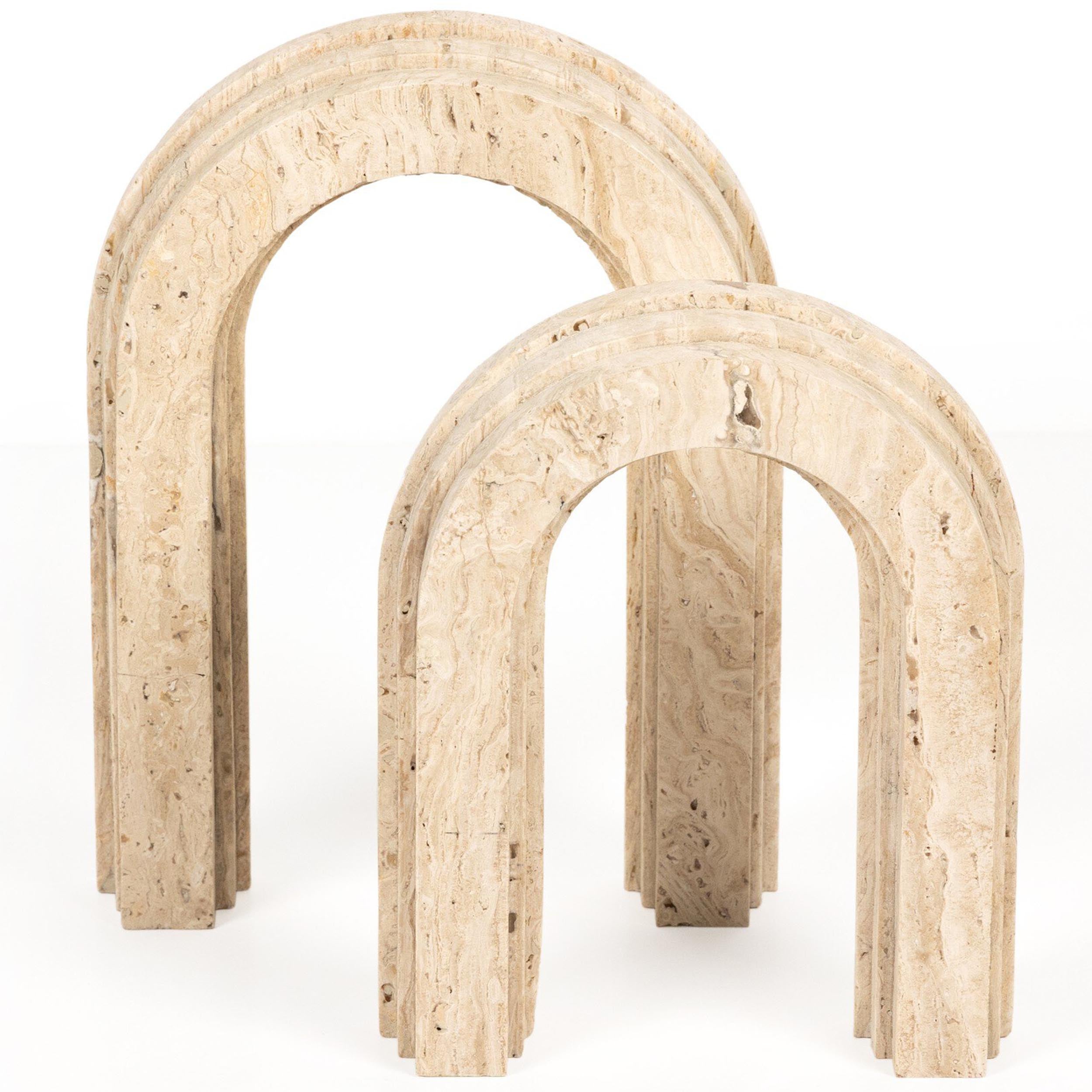 Travertine Arches, White Travertine