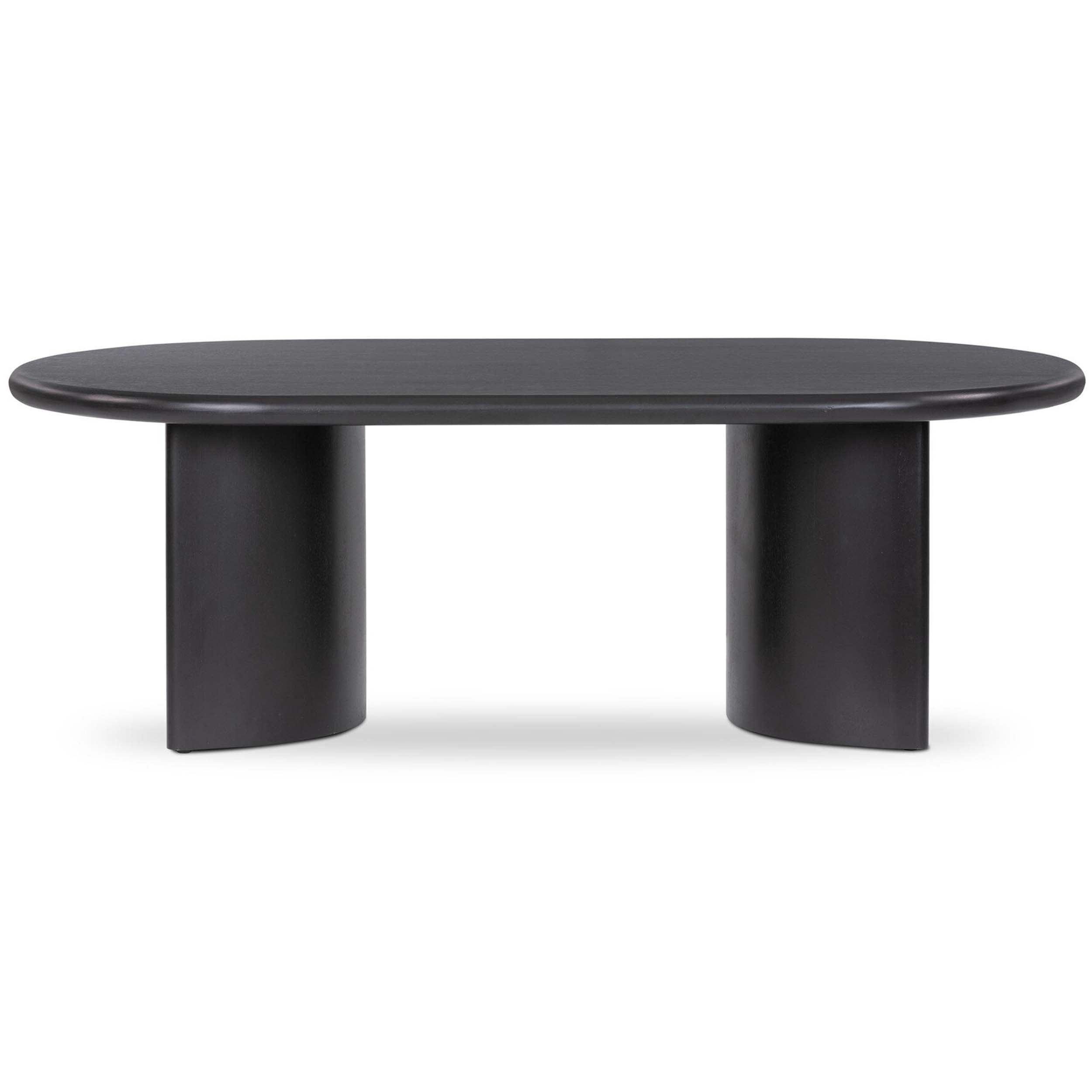 Paden Coffee Table, Aged Black Acacia
