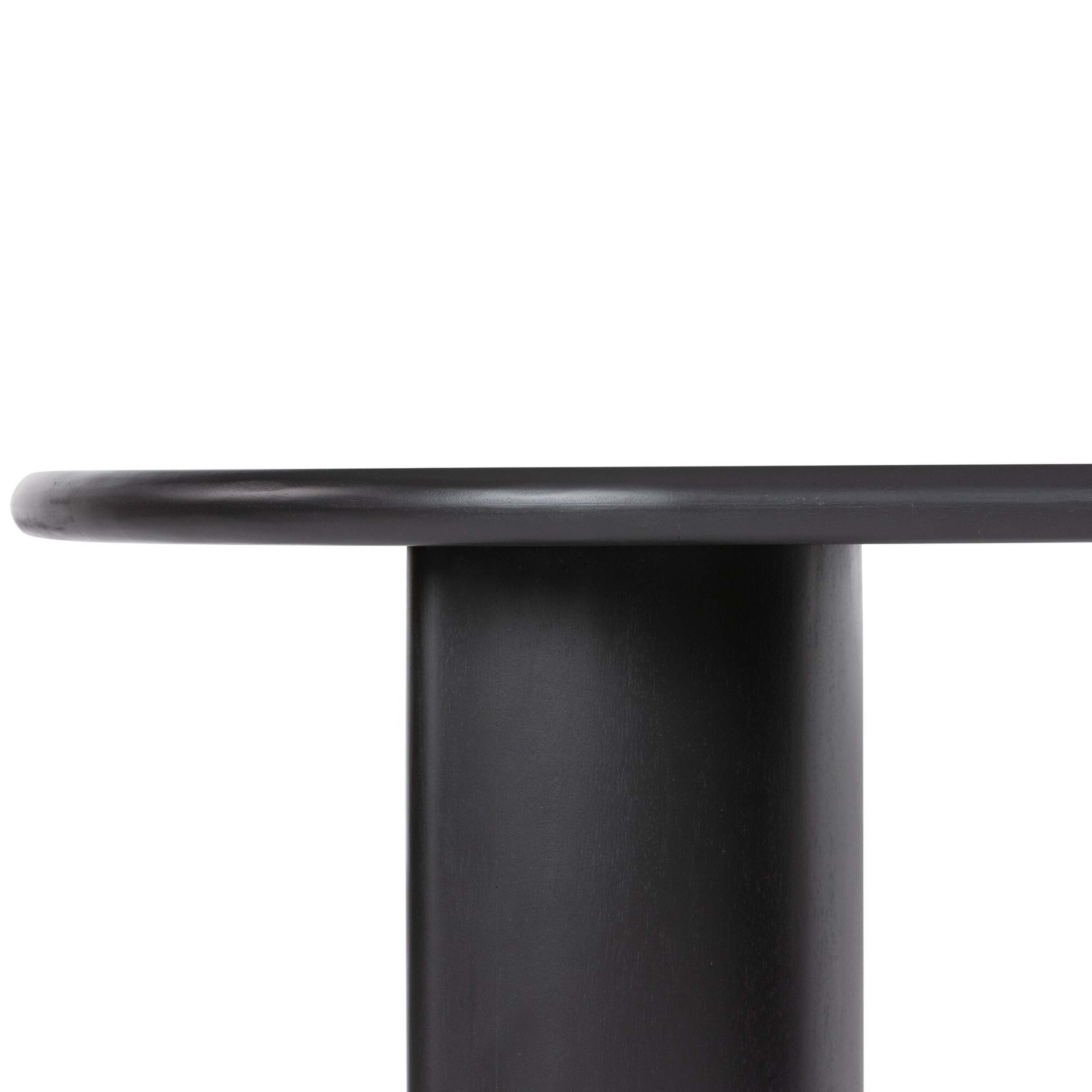 Paden Coffee Table, Aged Black Acacia