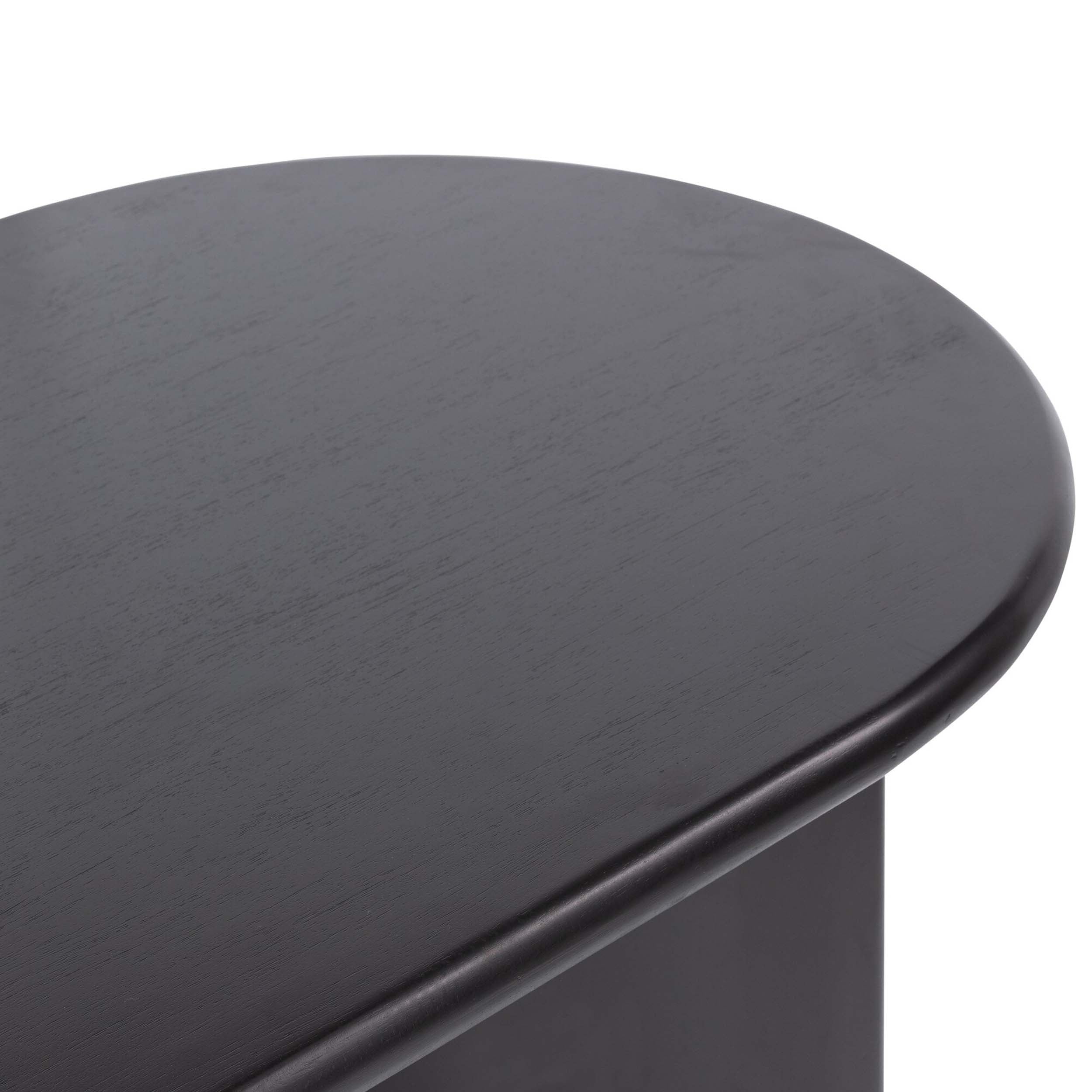 Paden Coffee Table, Aged Black Acacia