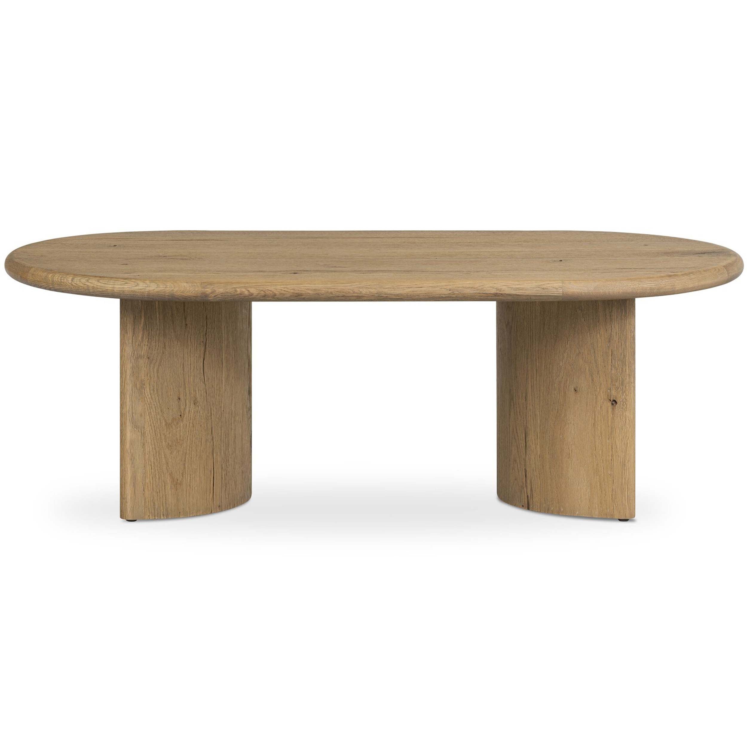 Paden Coffee Table, Worn Oak Veneer