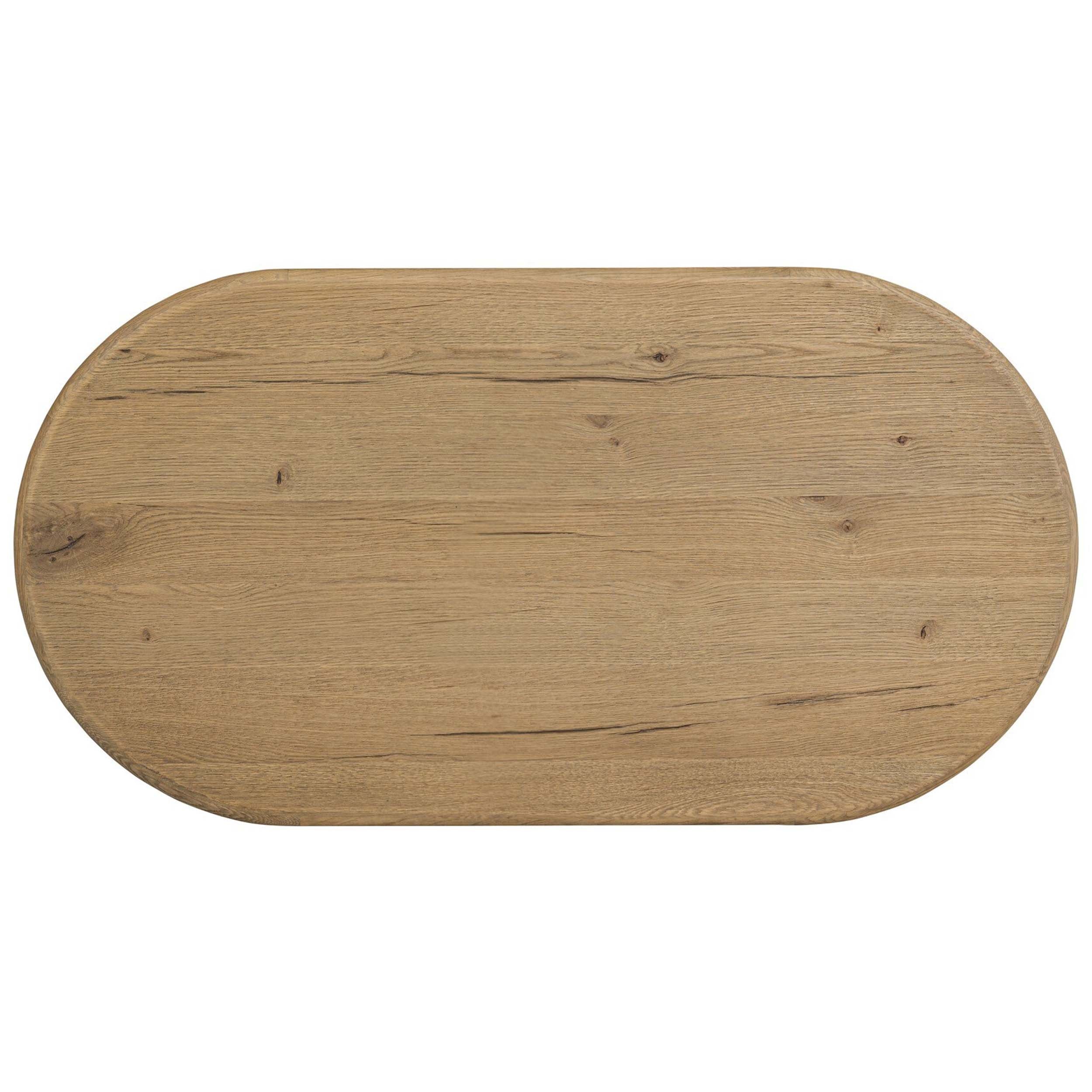 Paden Coffee Table, Worn Oak Veneer