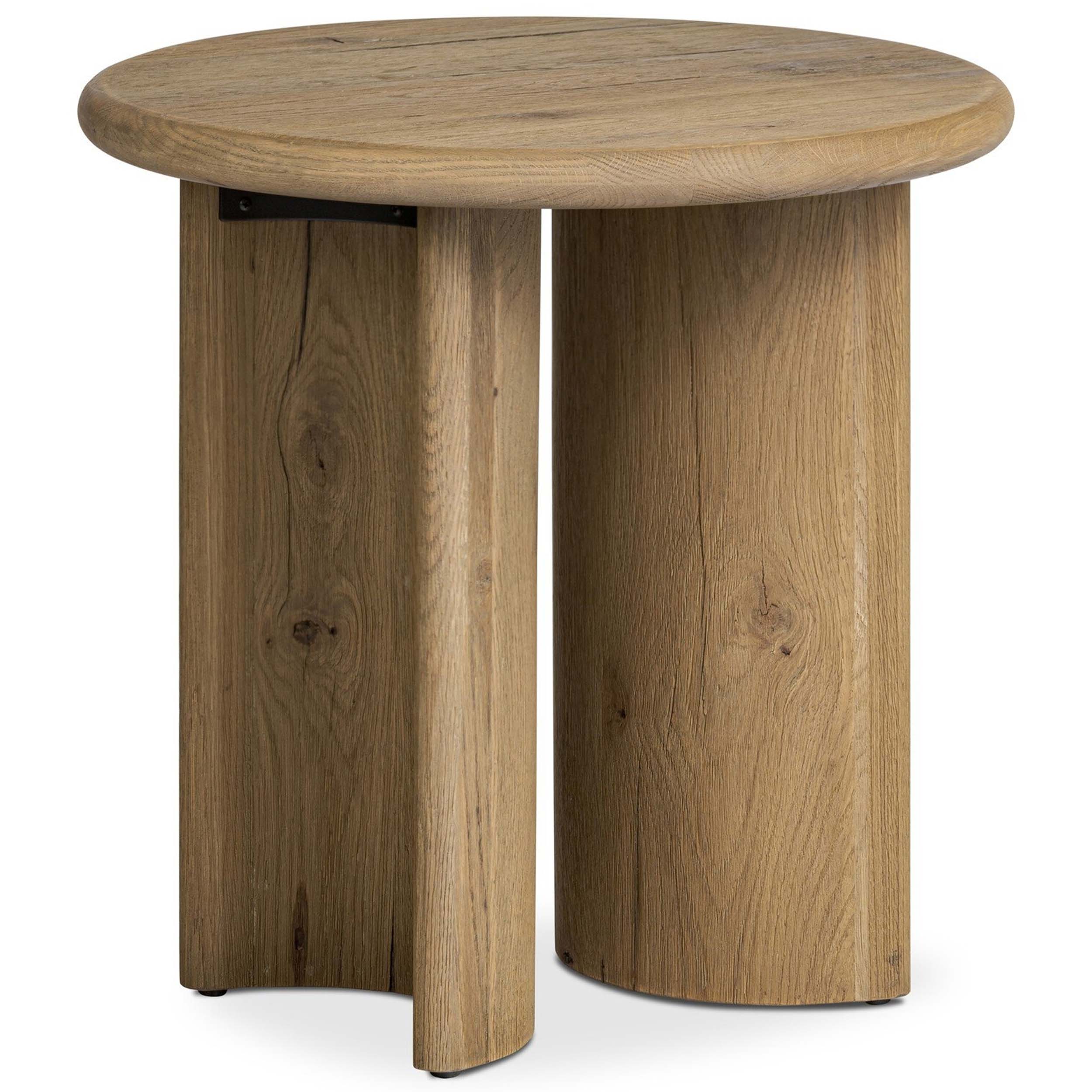 Paden End Table, Worn Oak Veneer