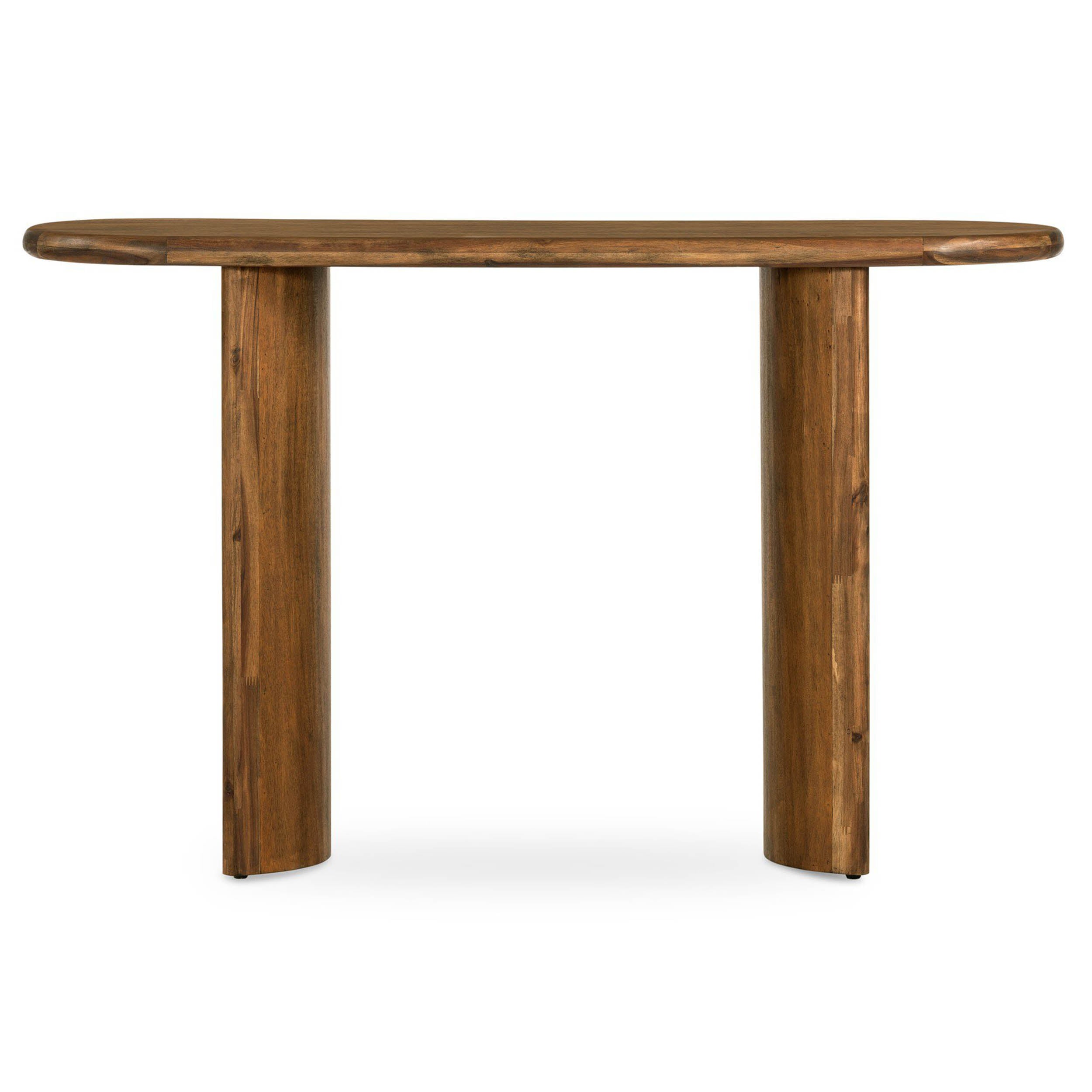 Paden Console Table, Seasoned Brown Acacia