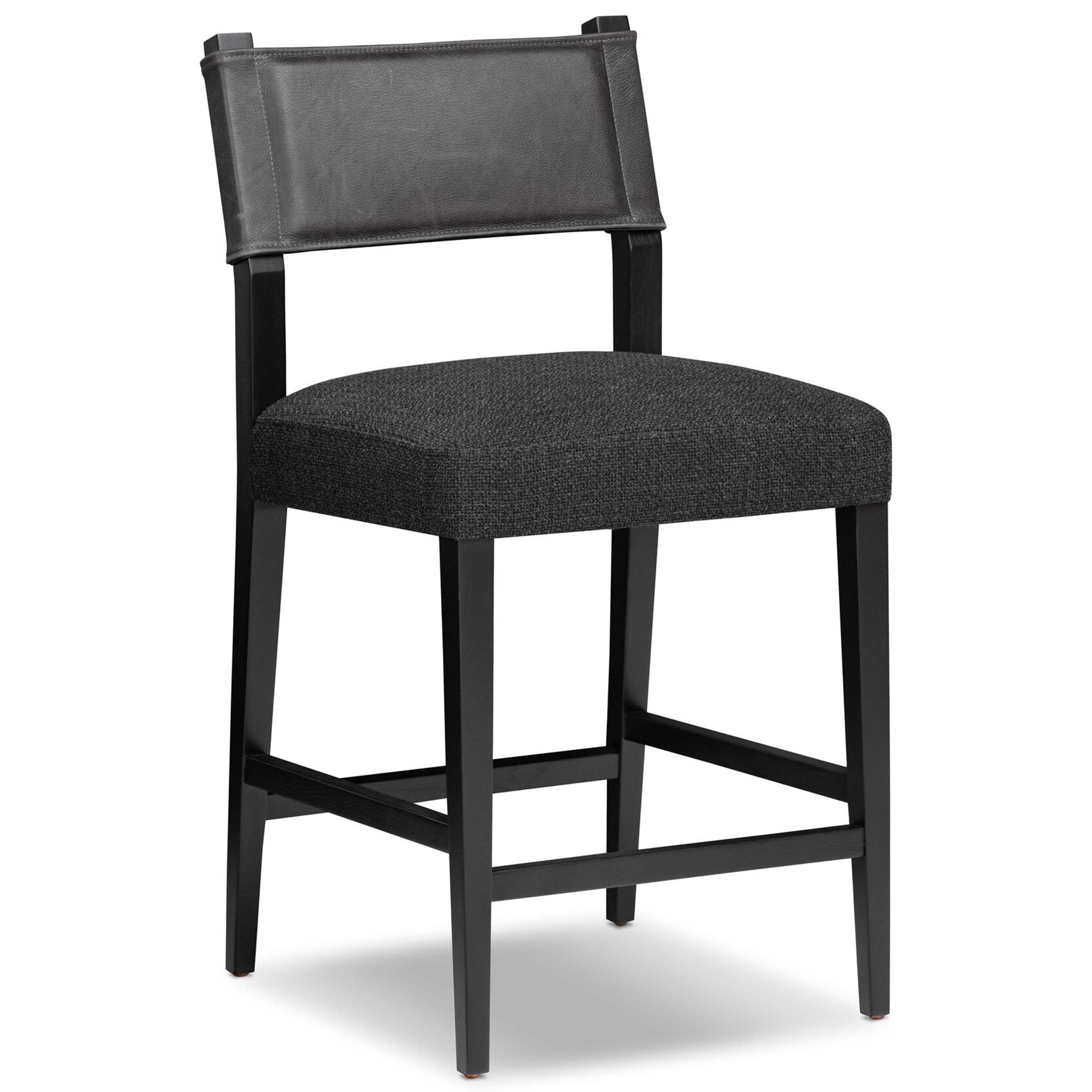 Ferris Bar + Counter Stool, Gibson Black