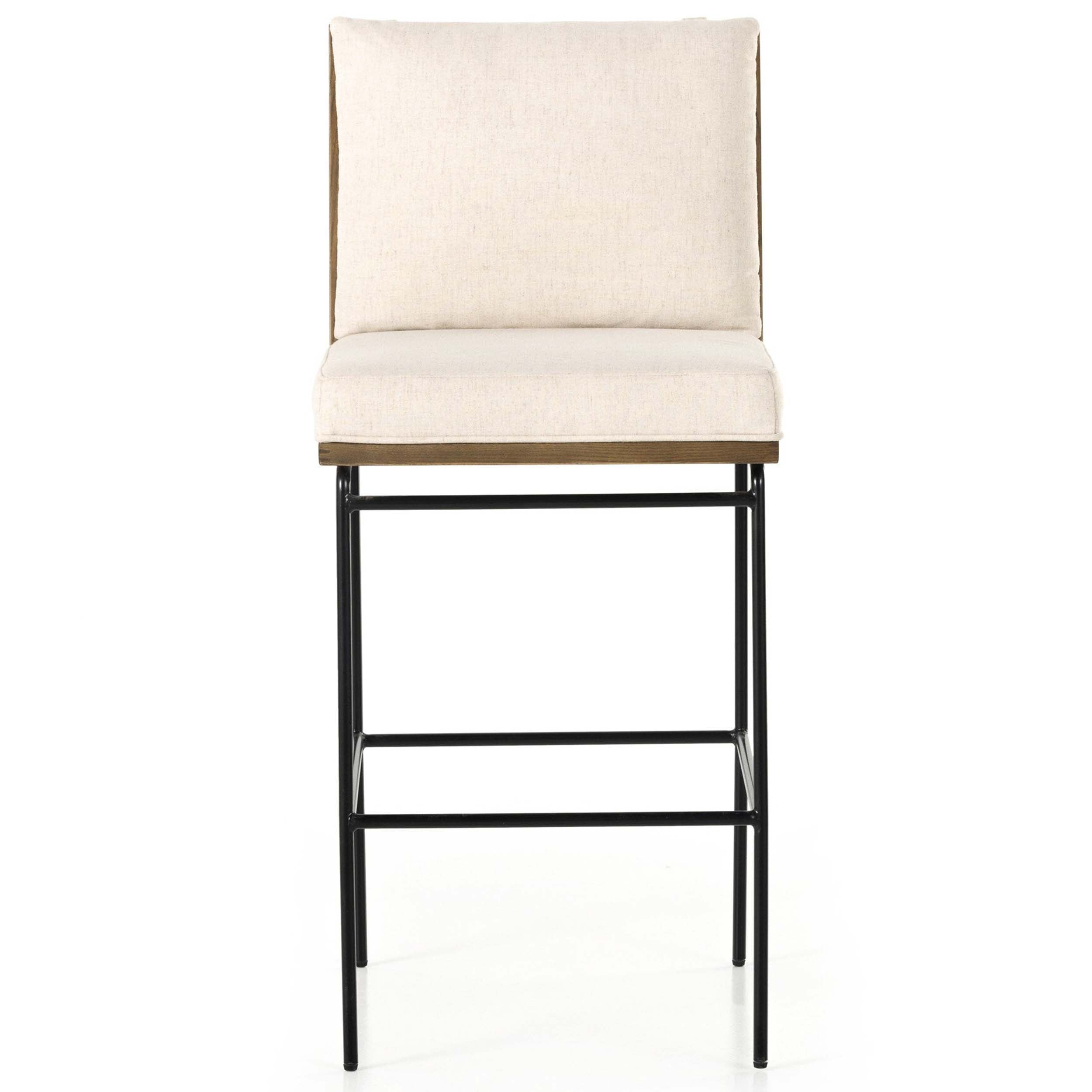 Crete Bar + Counter Stool, Savile Flax