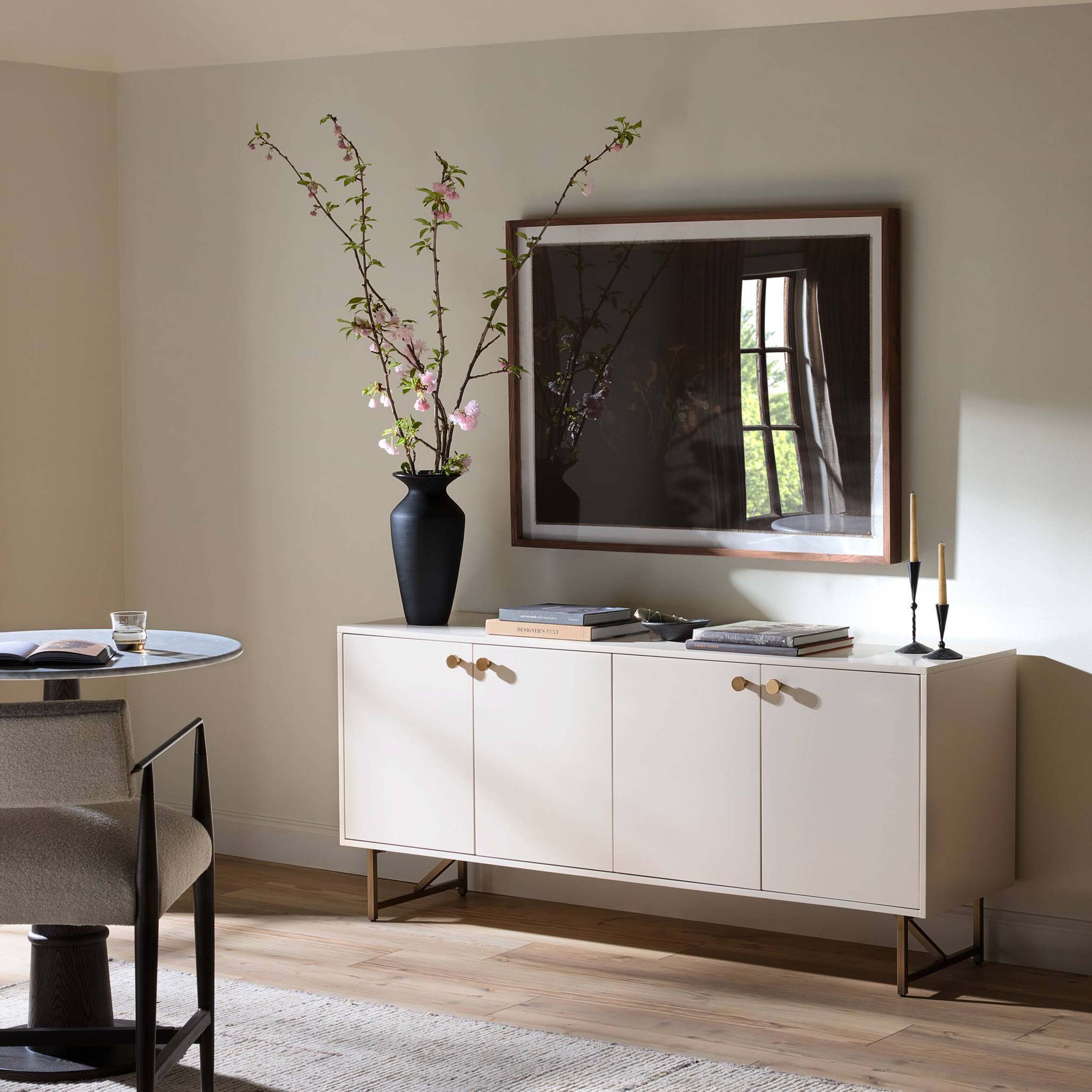 Van Sideboard, Matte Alabaster