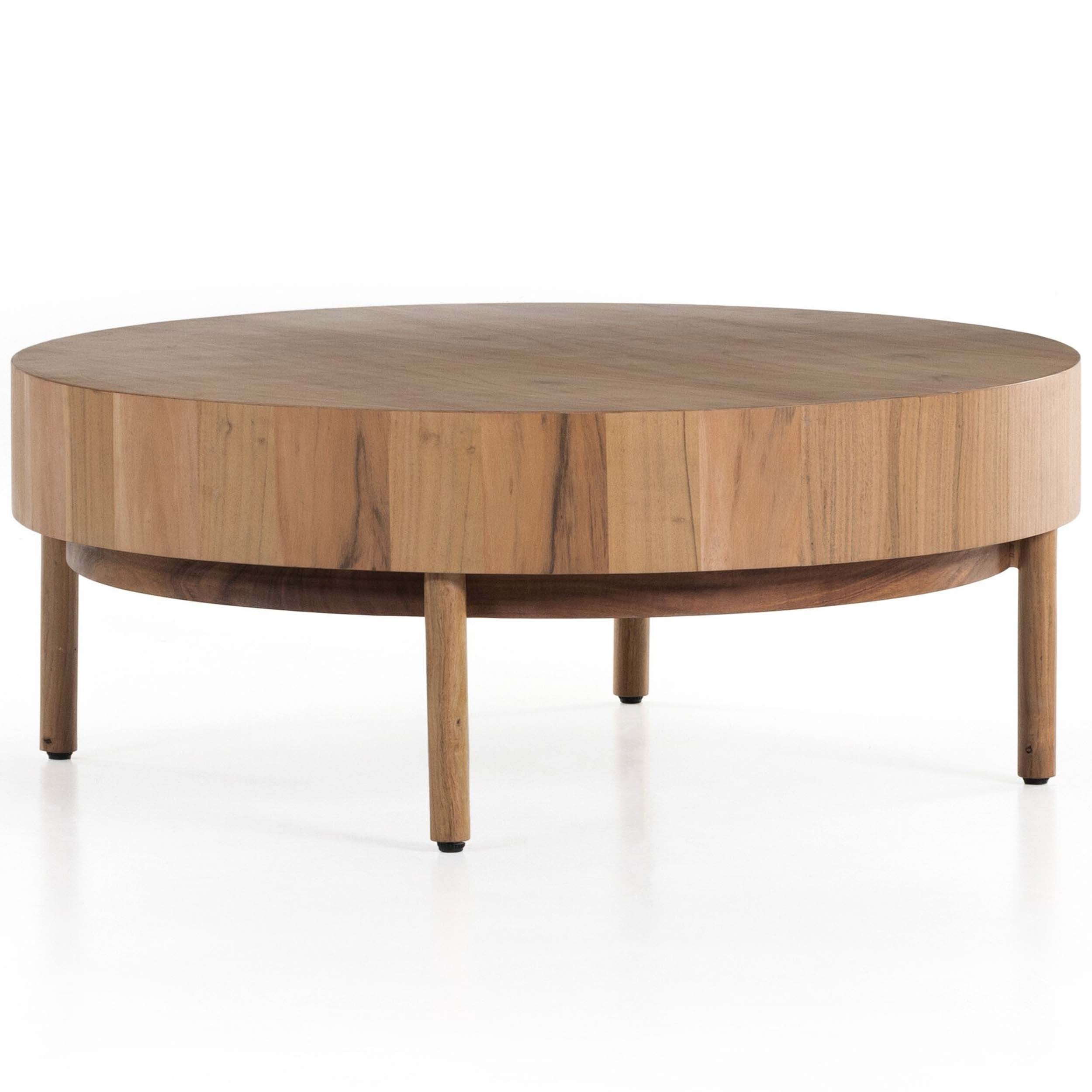 Atmore Coffee Table, Natural Acacia Veneer