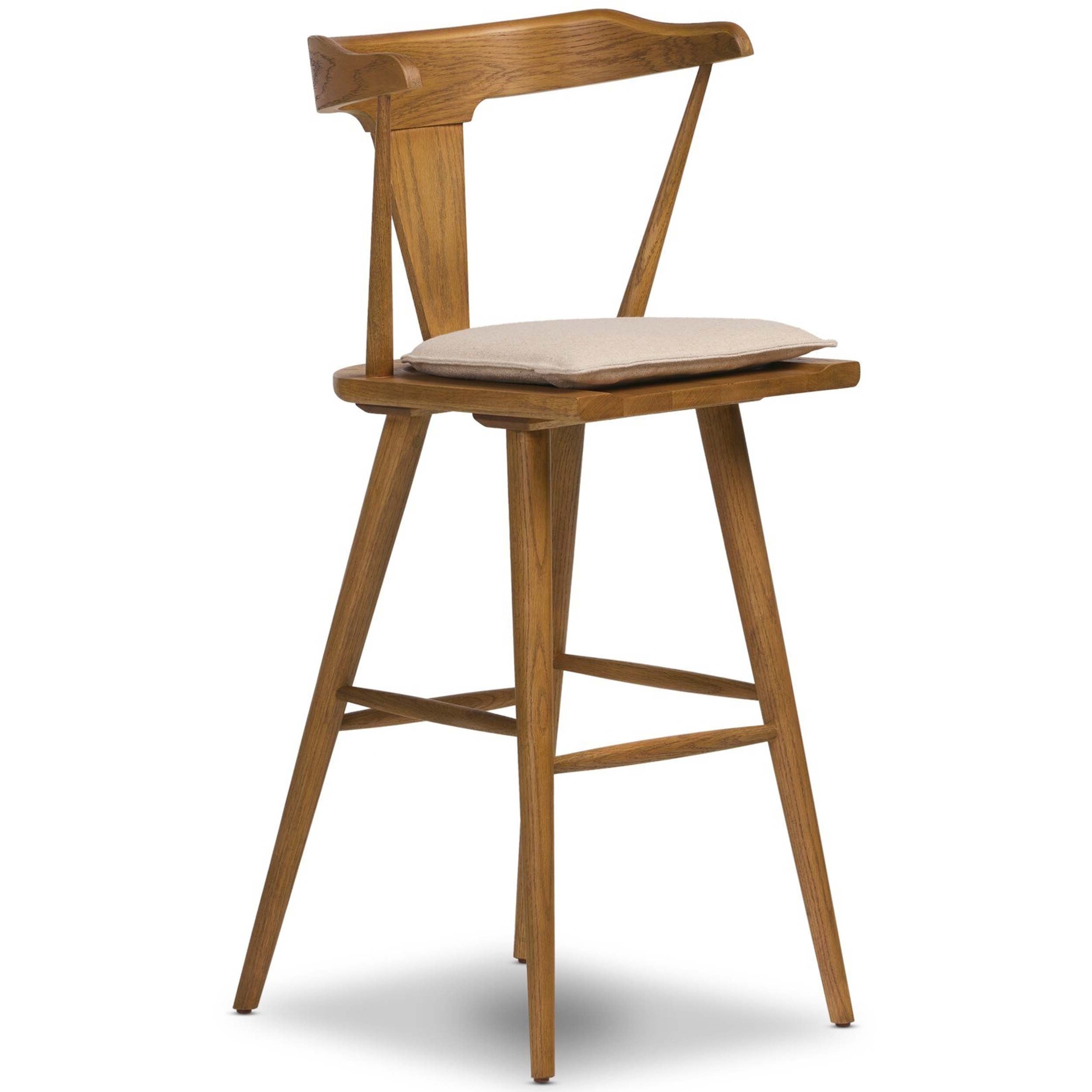Ripley Bar + Counter Stool, Antwerp Natural, Sandy Oak