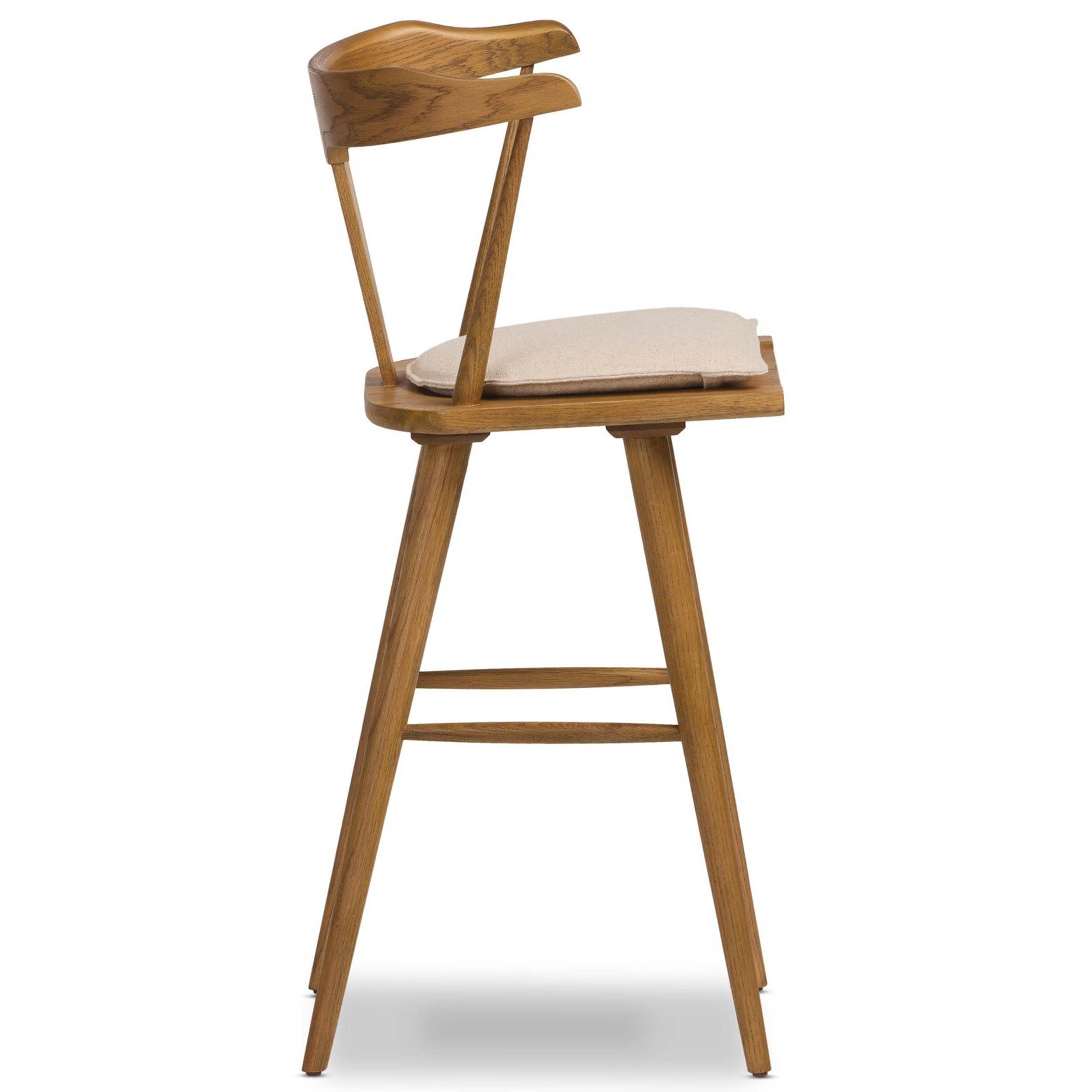 Ripley Bar + Counter Stool, Antwerp Natural, Sandy Oak