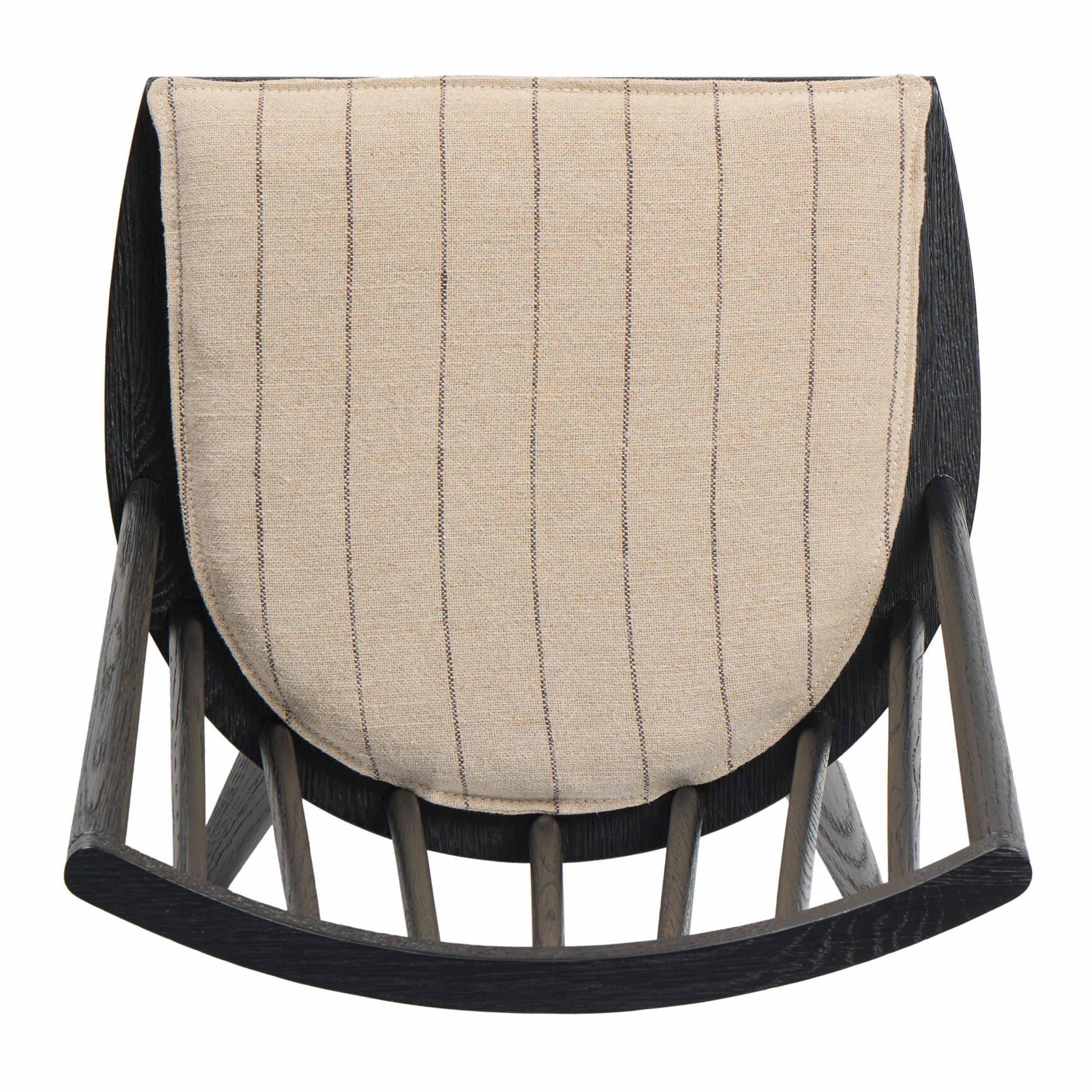 Lewis Windsor Chair, Lavon Flint, Black Oak