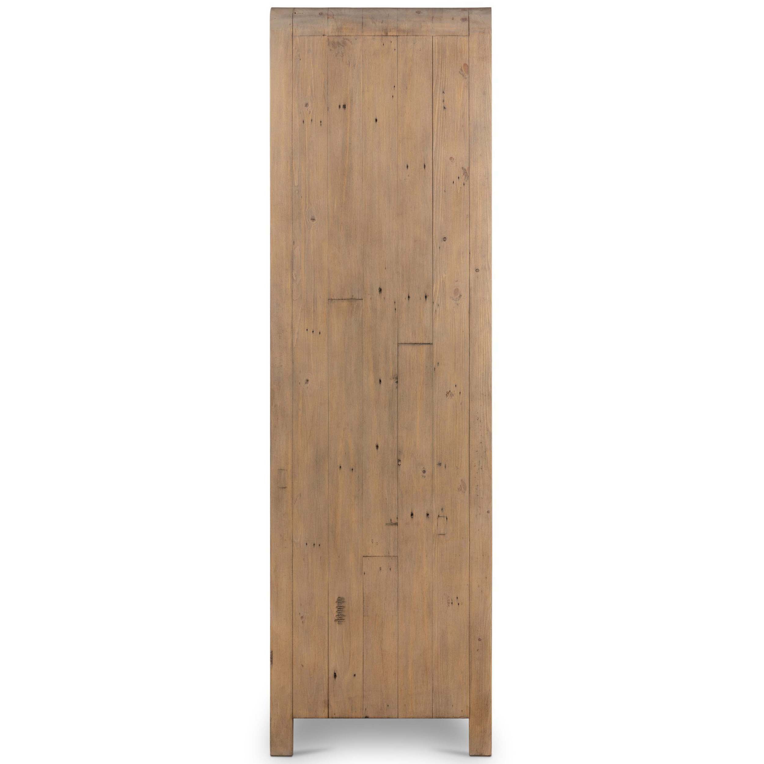Everson Cabinet, Scrubbed Teak