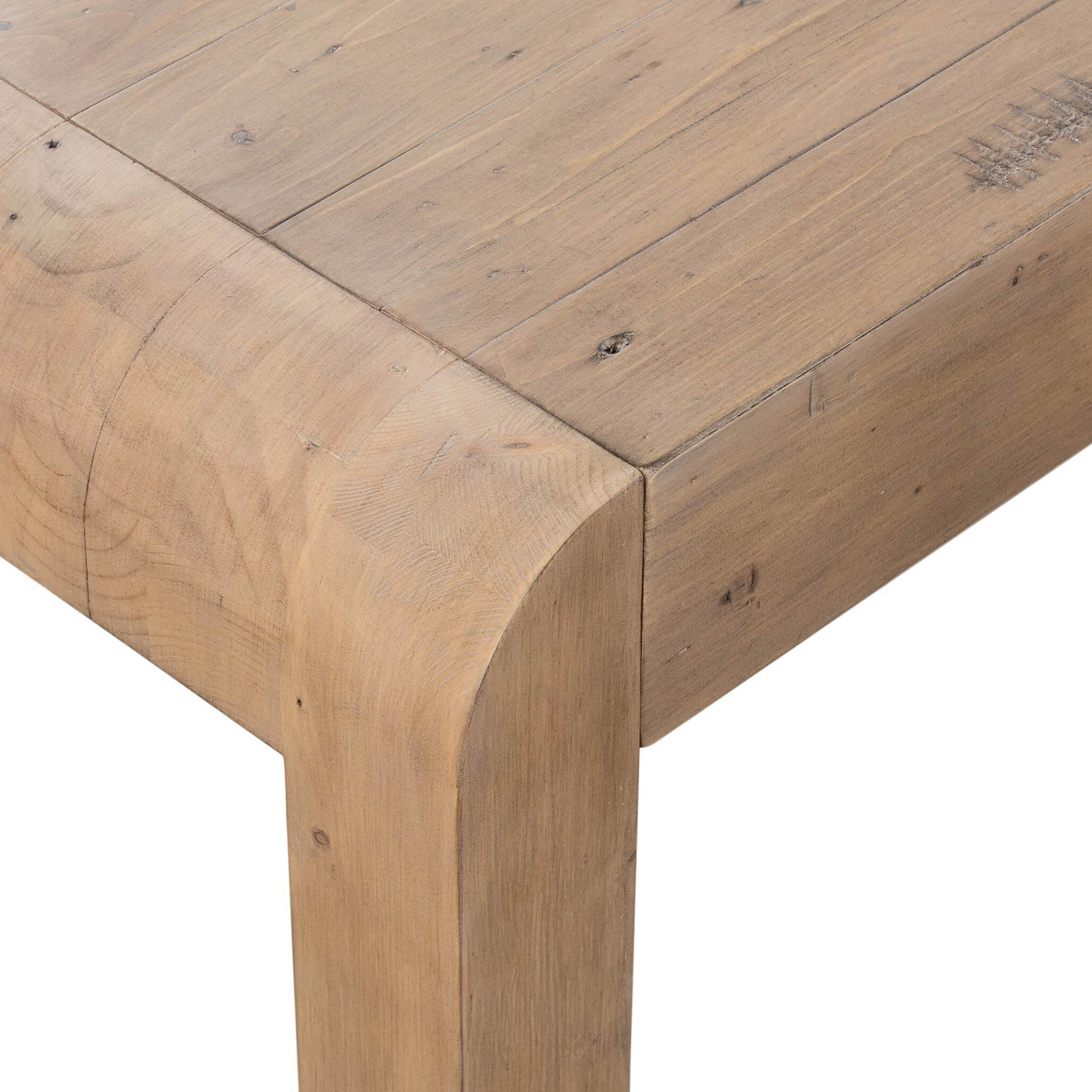 Everson 71" Extension Dining Table, Scrubbed Teak