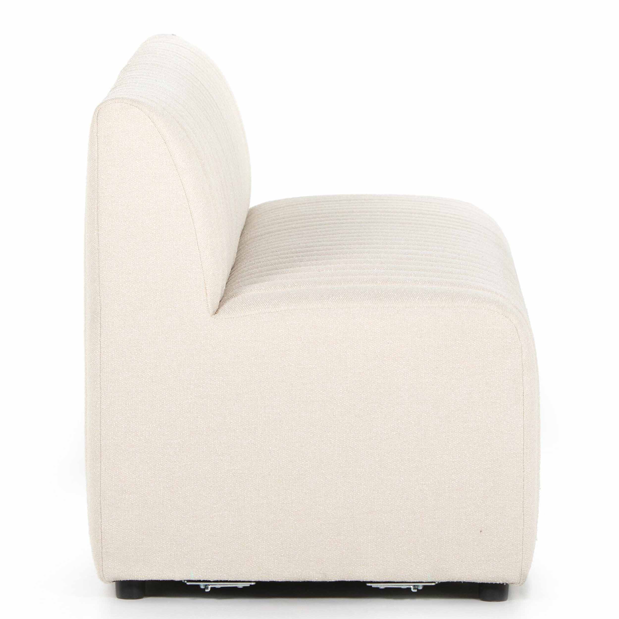 Build Your Own: Augustine Dining Banquette, Capri Oatmeal, 72" Bench