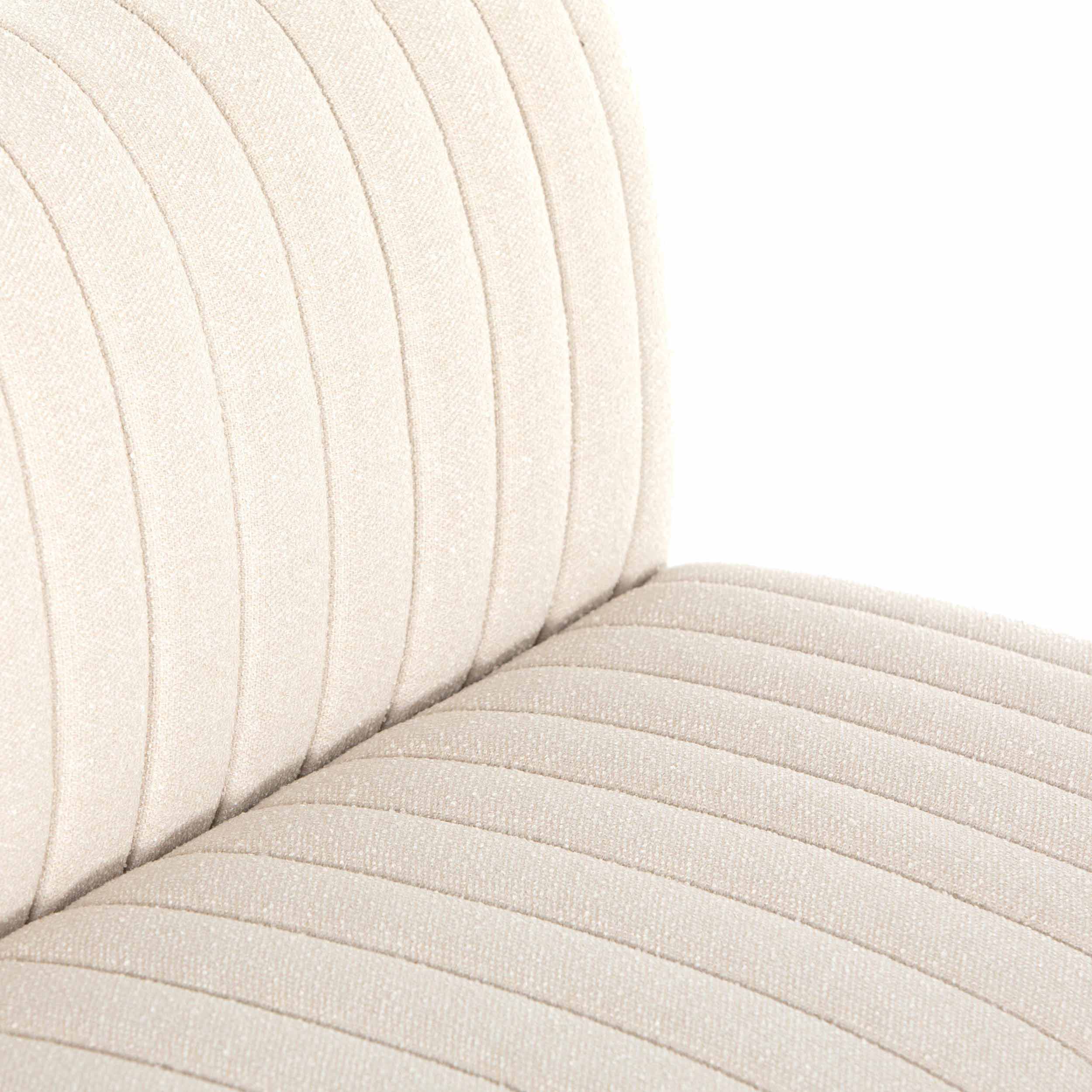 Build Your Own: Augustine Dining Banquette, Capri Oatmeal, 72" Bench