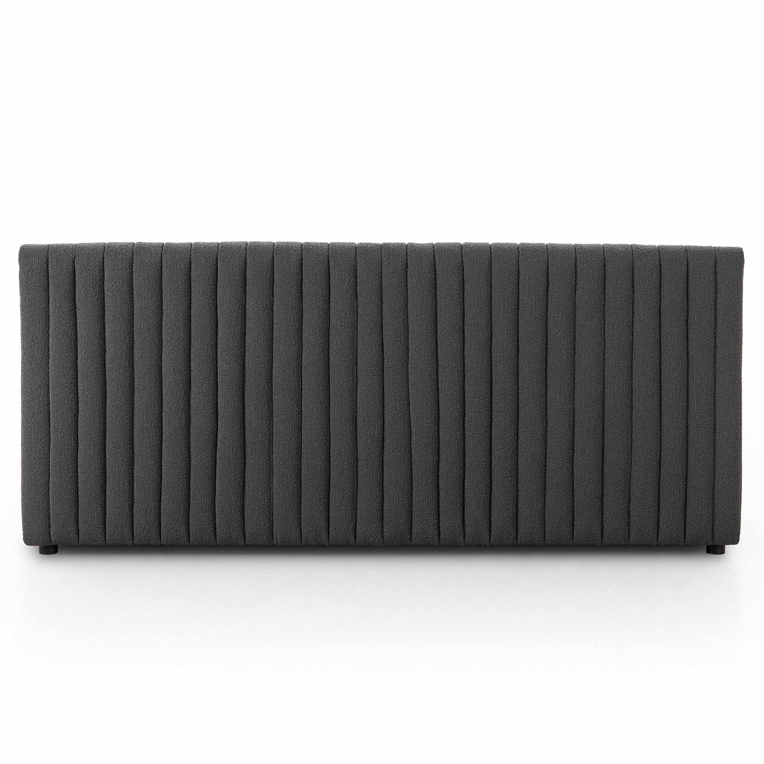 Build Your Own: Augustine Dining Banquette, FIQA Boucle Charcoal, 72" Bench