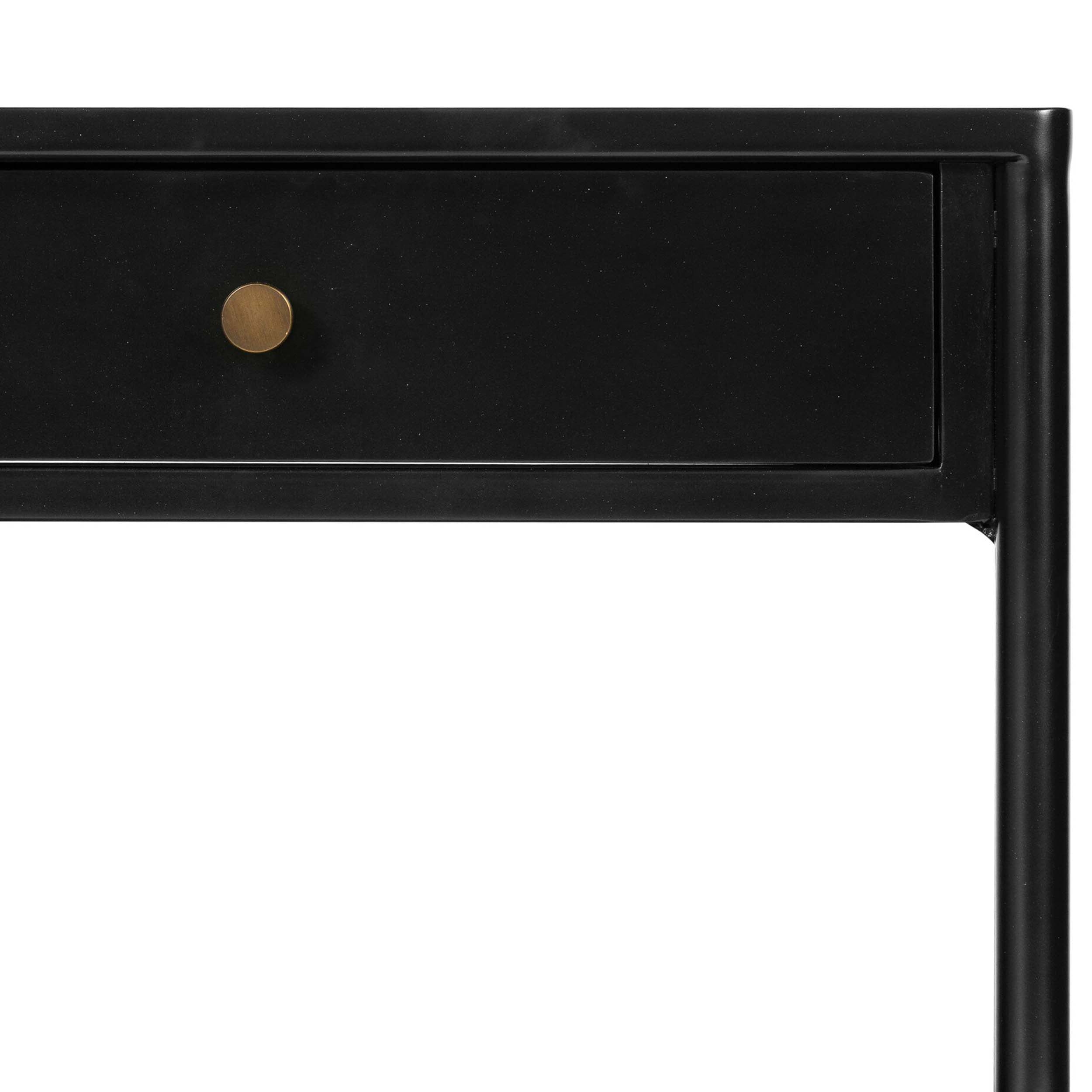 Soto End Table, Black
