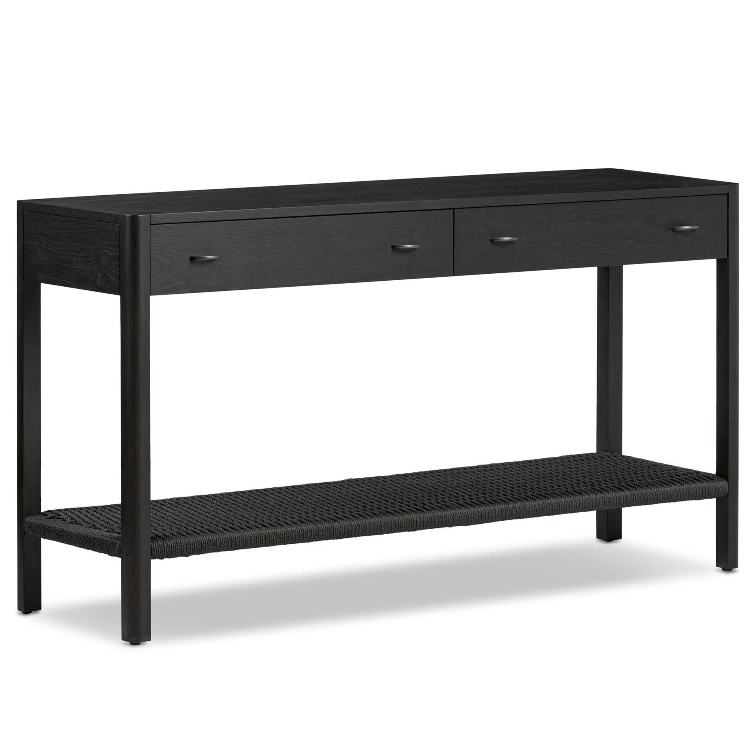 Zuma Console, Smoked Black Ash Veneer