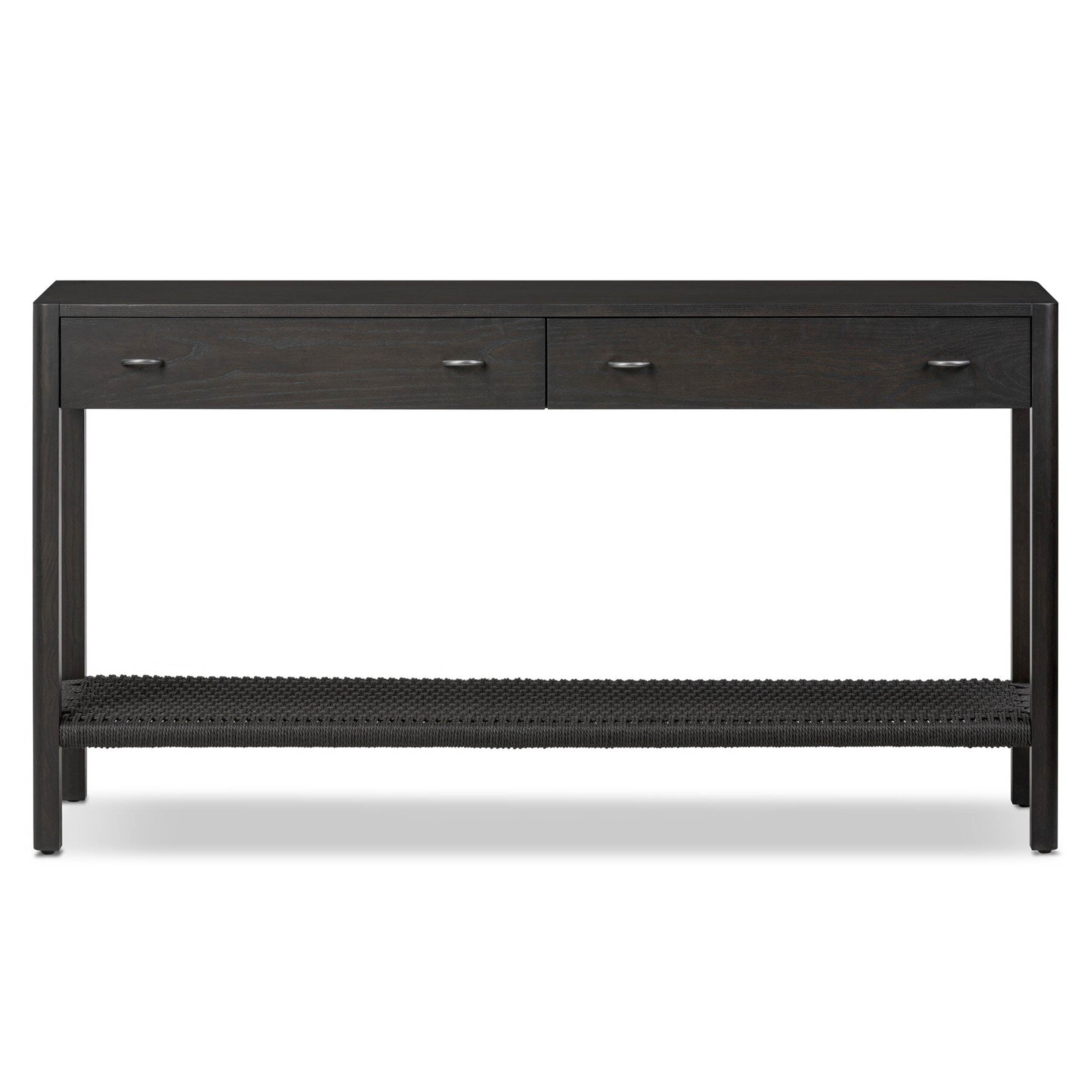 Zuma Console, Smoked Black Ash Veneer
