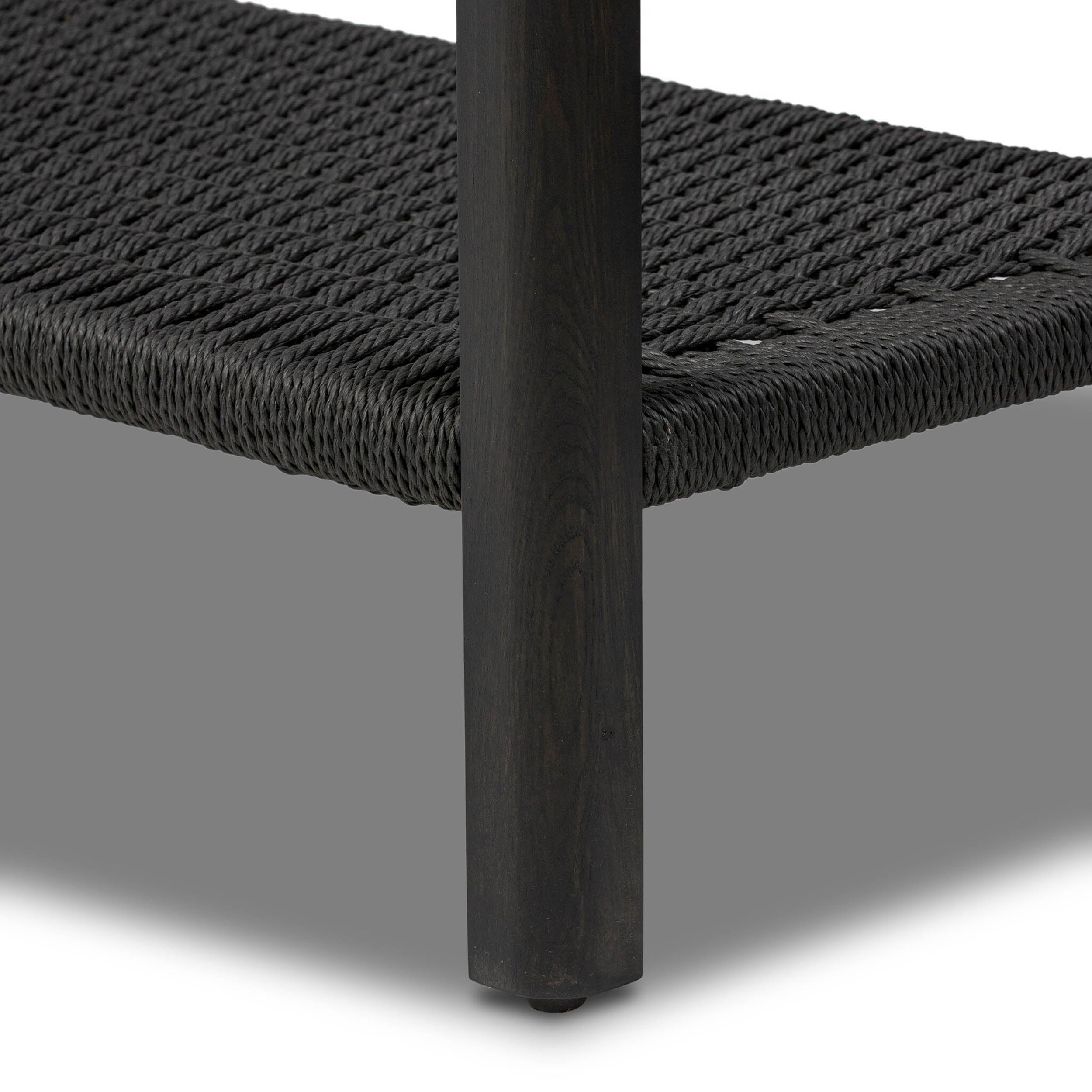 Zuma Console, Smoked Black Ash Veneer