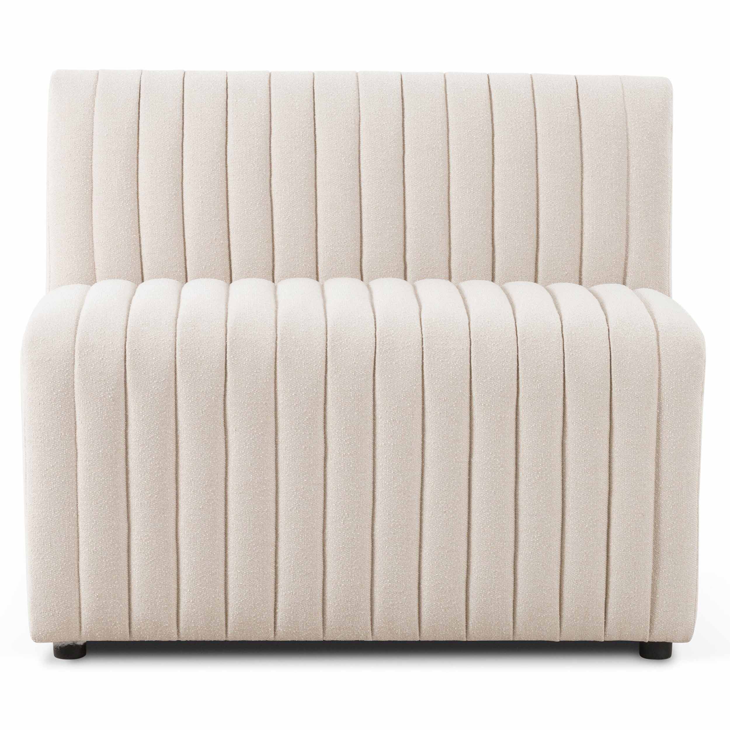 Build Your Own: Augustine Dining Banquette, Capri Oatmeal, Chair + A Half
