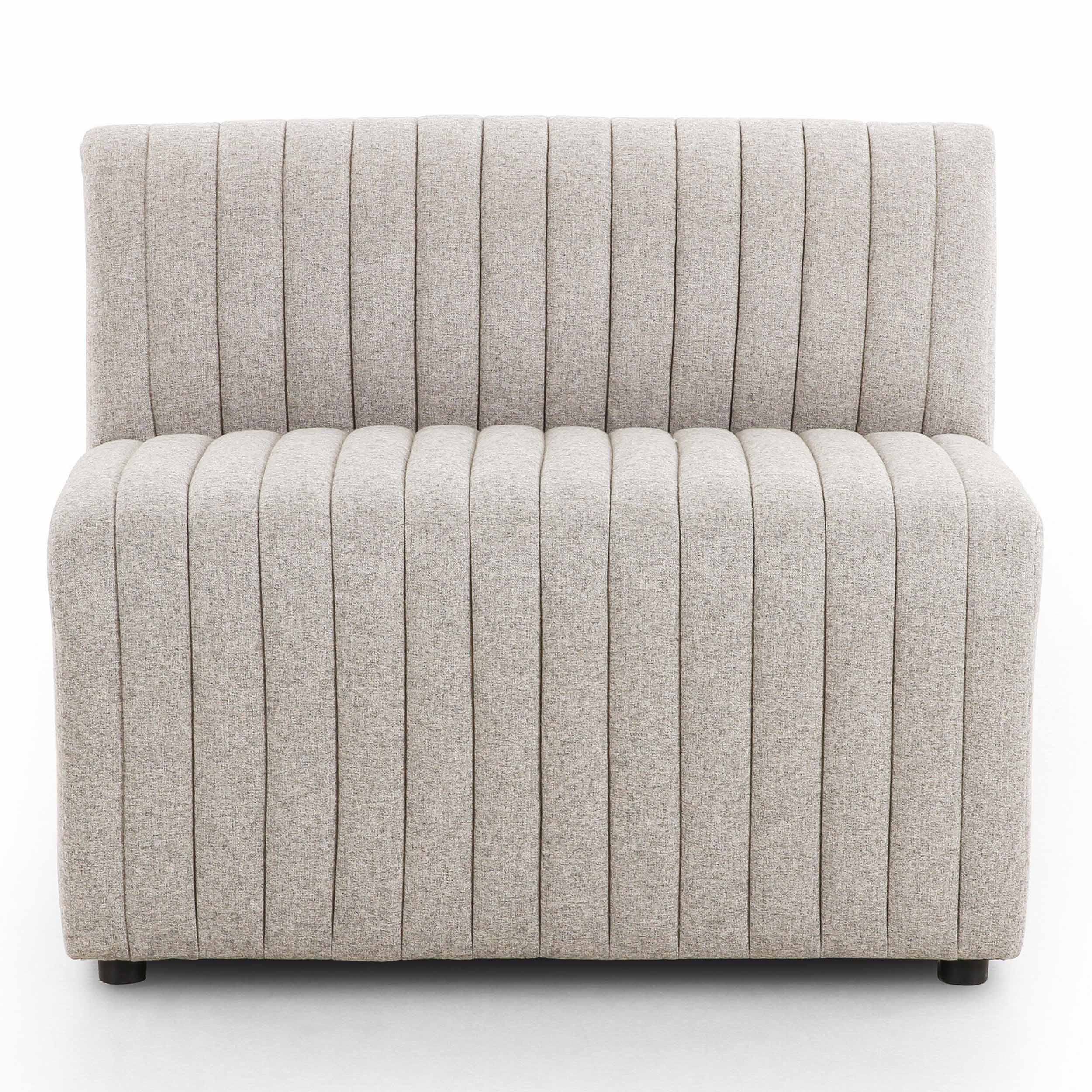 Build Your Own: Augustine Dining Banquette, Orly Natural, Chair + A Half