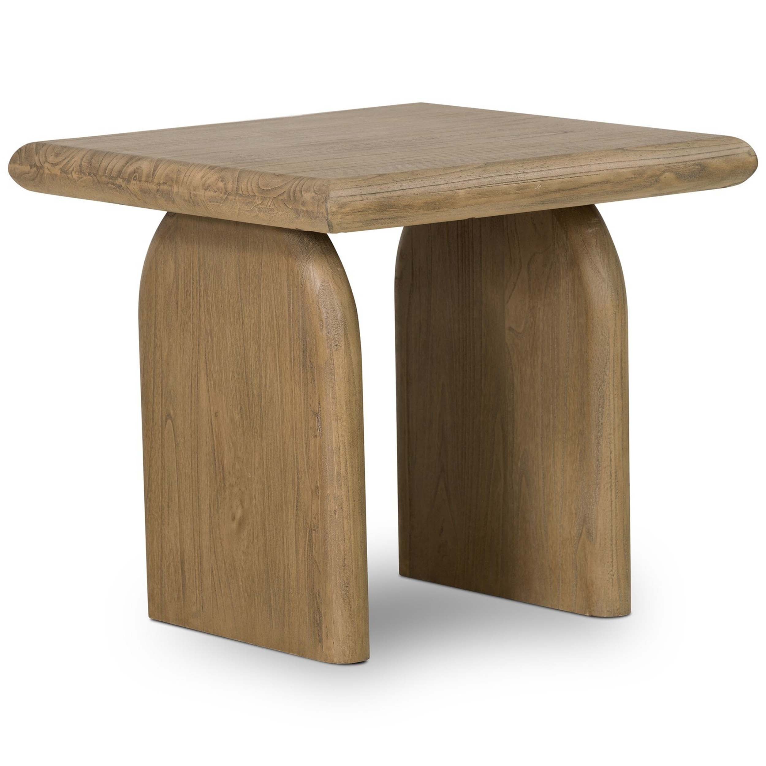 Sorrento End Table, Aged Drift Mindi