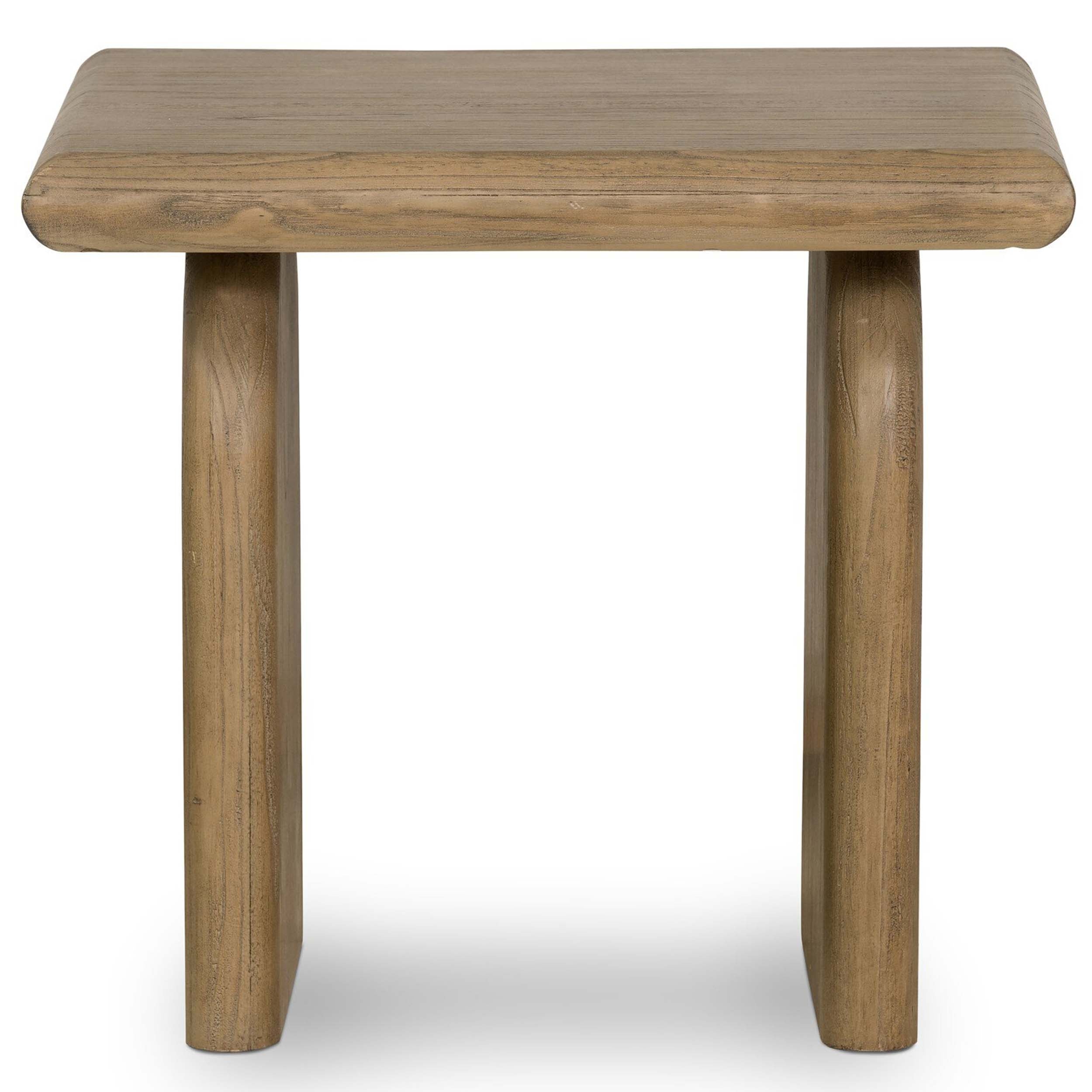 Sorrento End Table, Aged Drift Mindi
