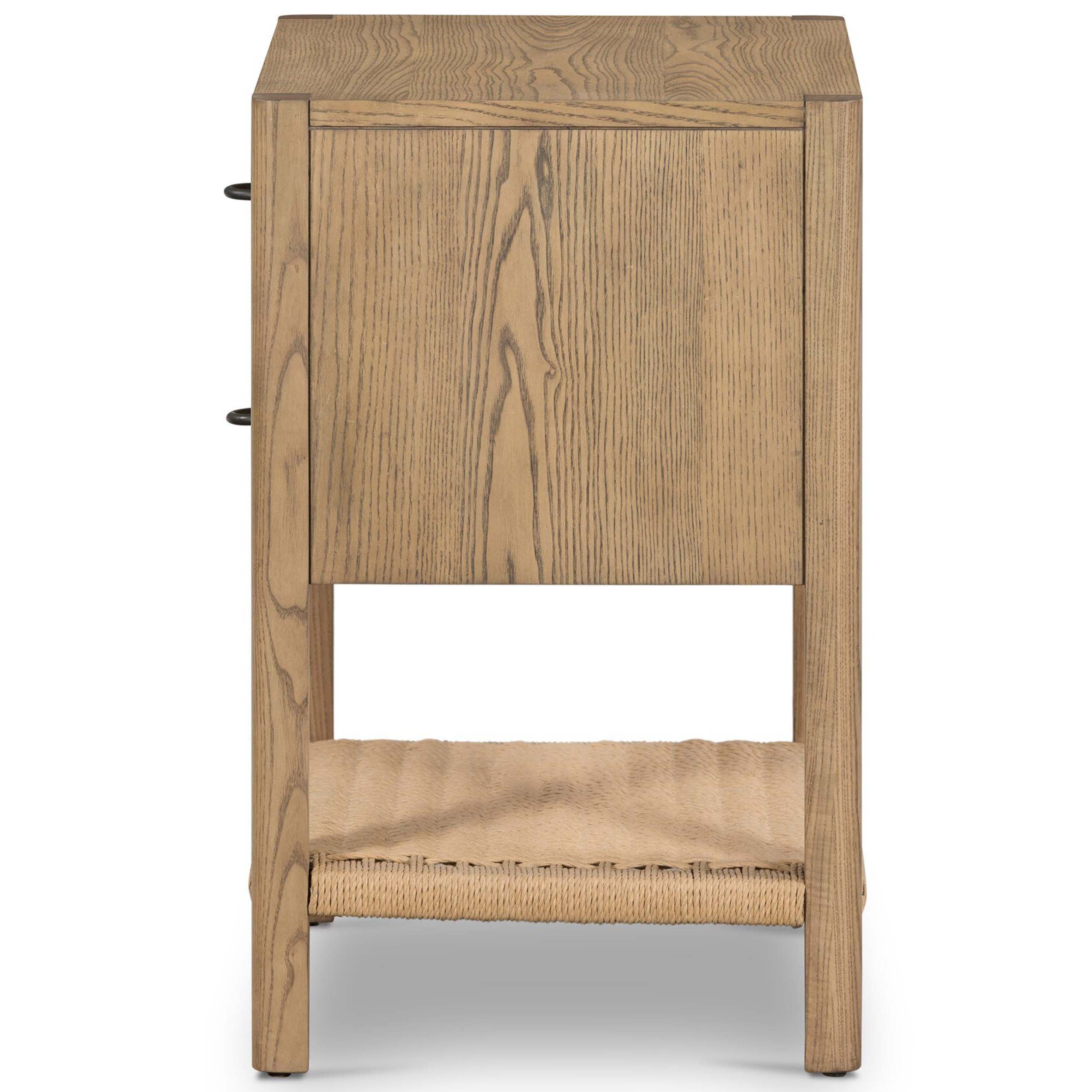 Zuma Nightstand, Dune Ash Veneer
