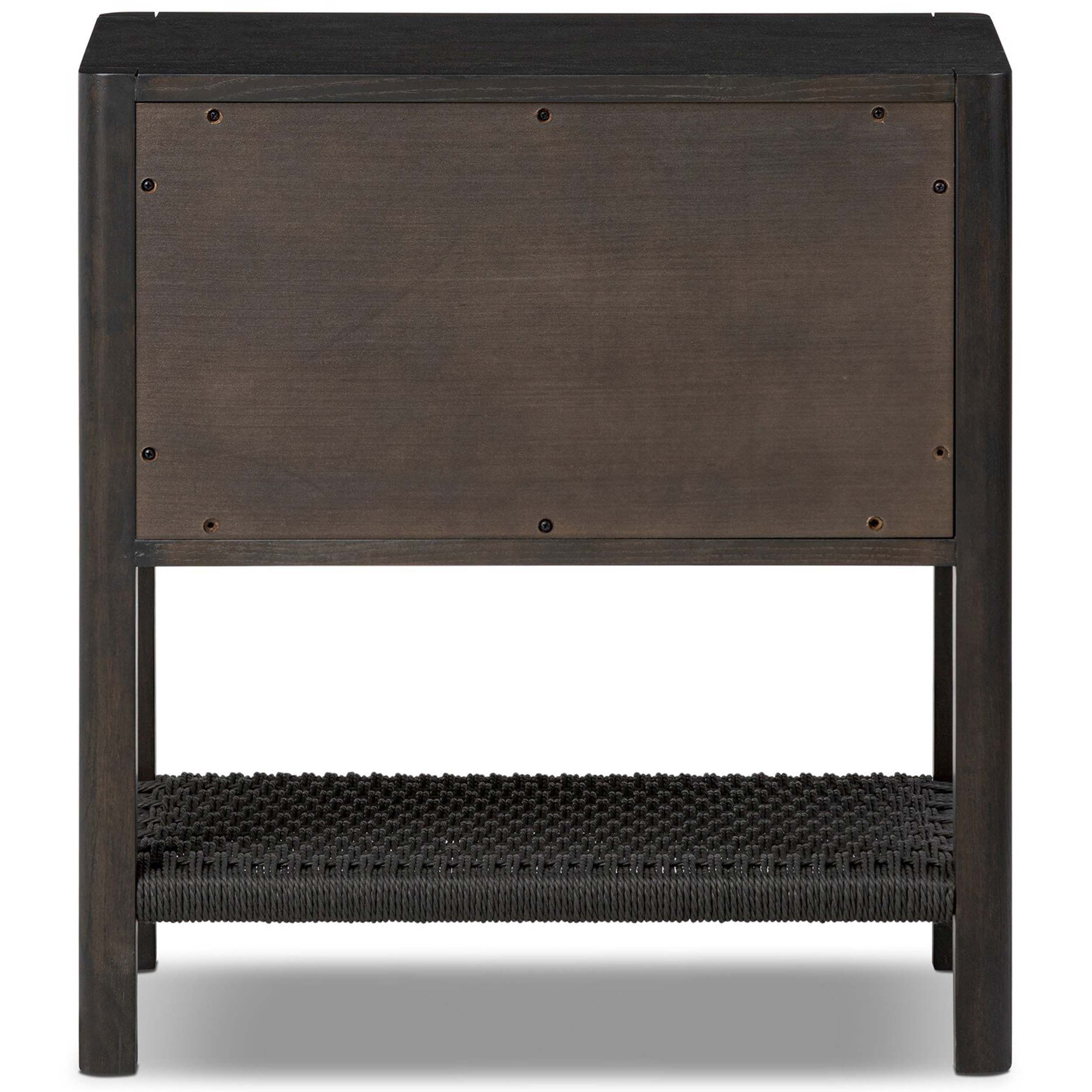 Zuma Nightstand, Smoked Black Ash Veneer