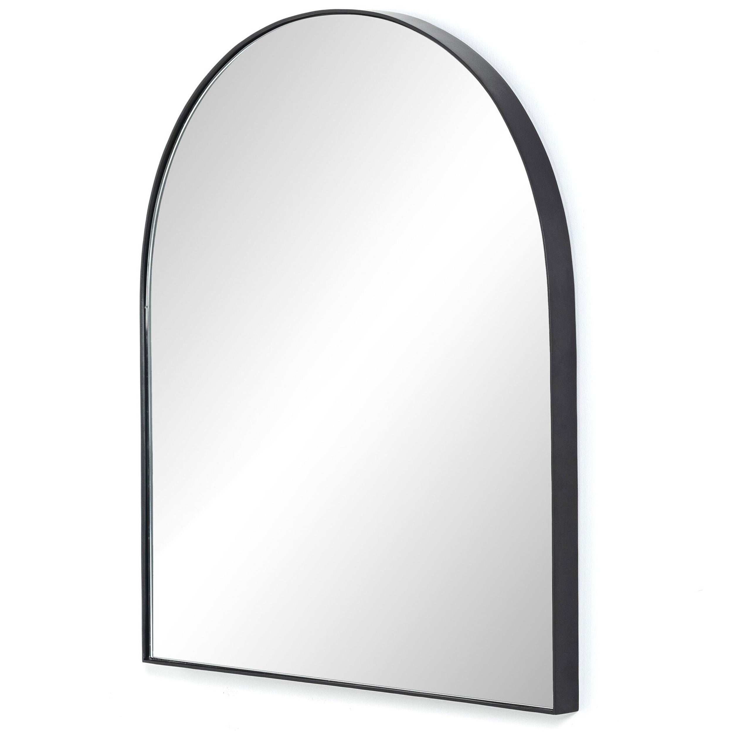 Georgina Wide Mirror, Iron Matte Black