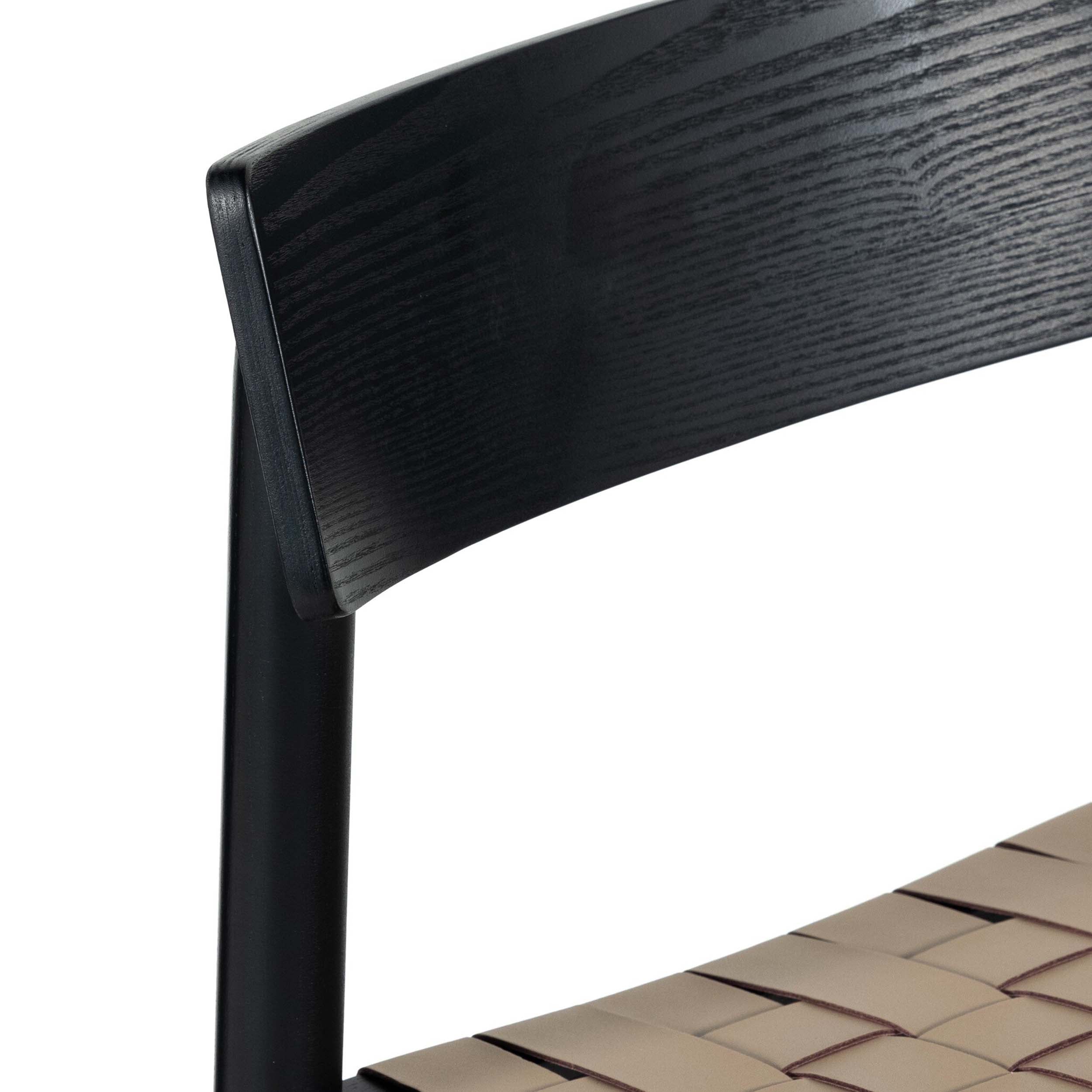 Heisler Bar + Counter Stool, Almond Leather Blend