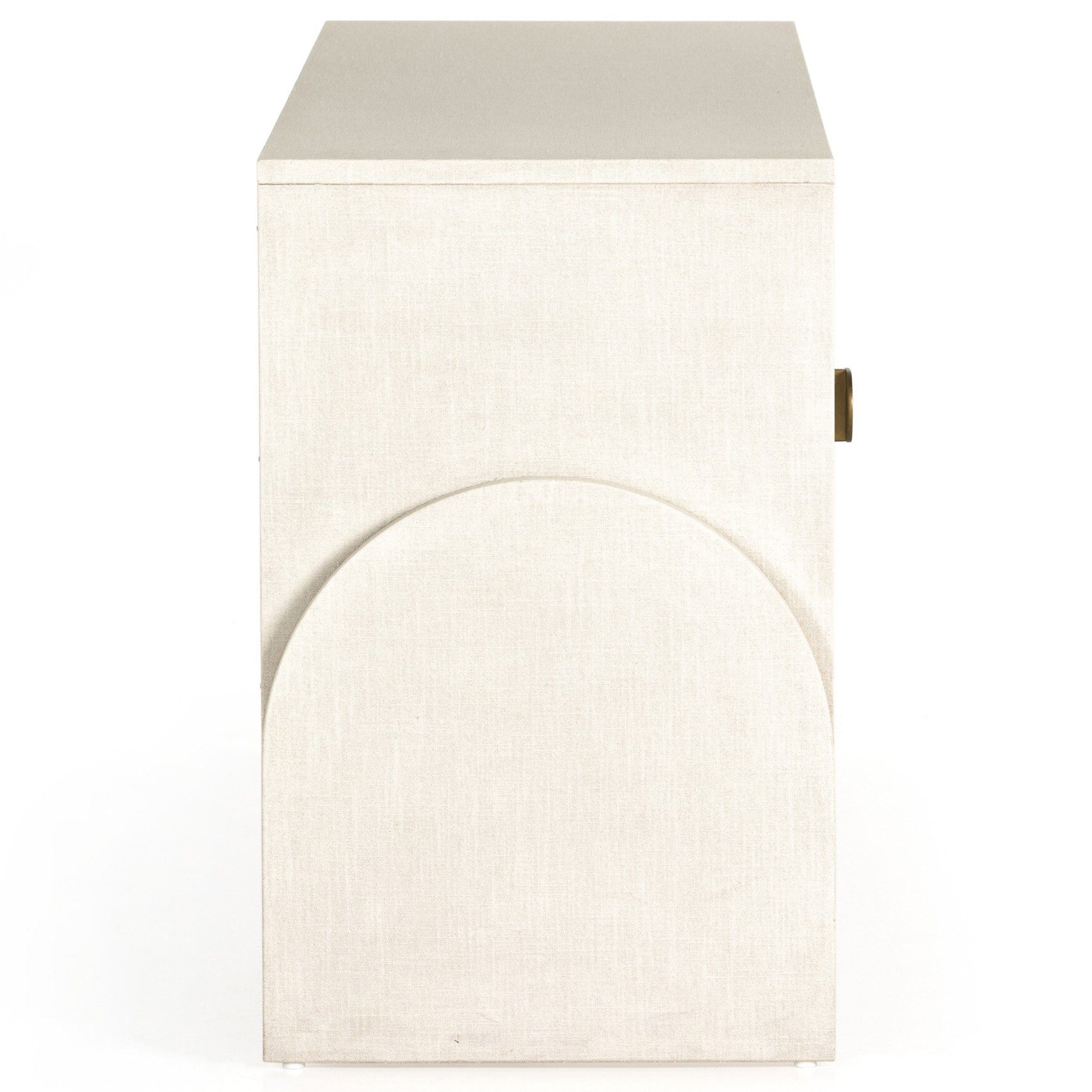 Cressida Sideboard, Ivory Painted Linen