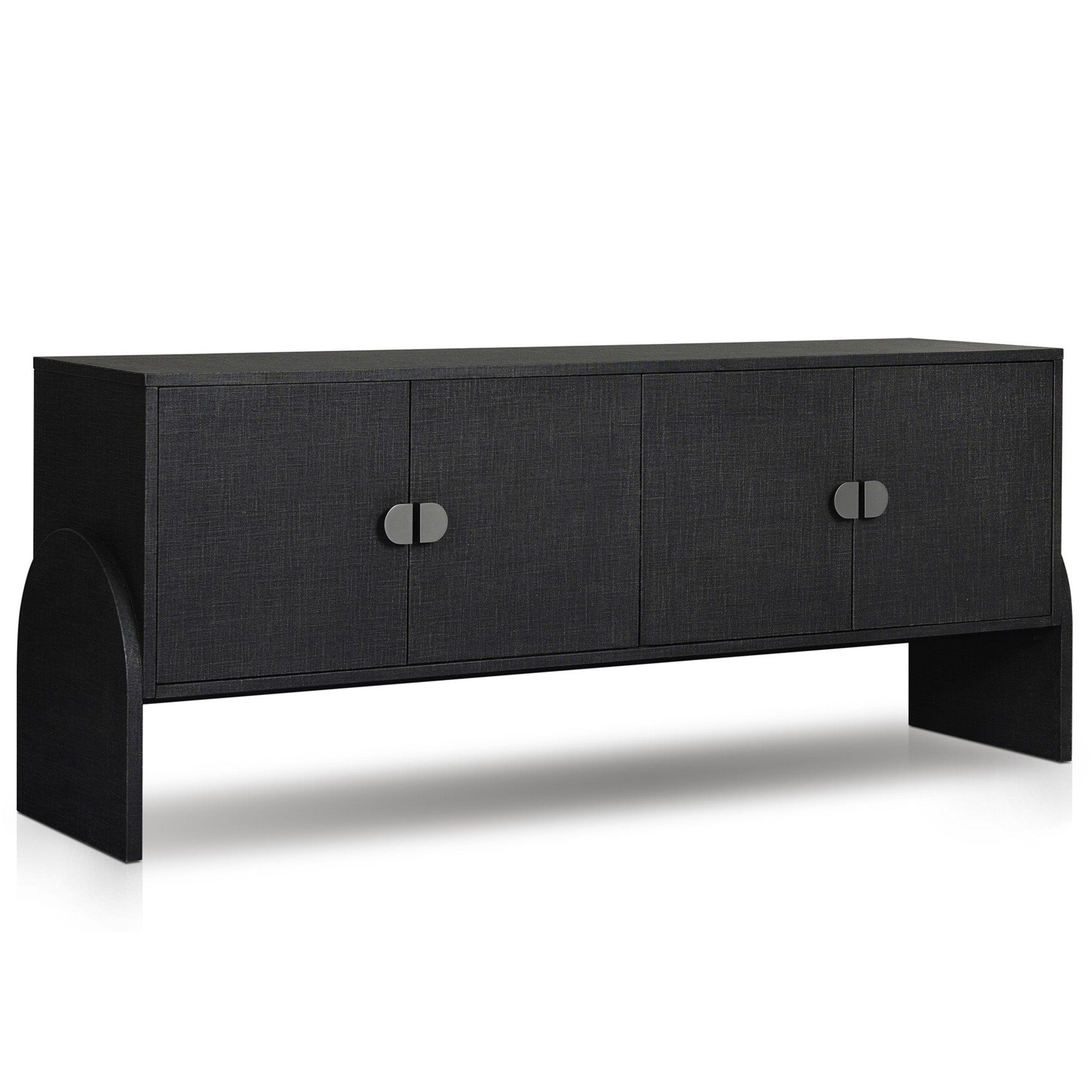 Cressida Sideboard, Black Linen