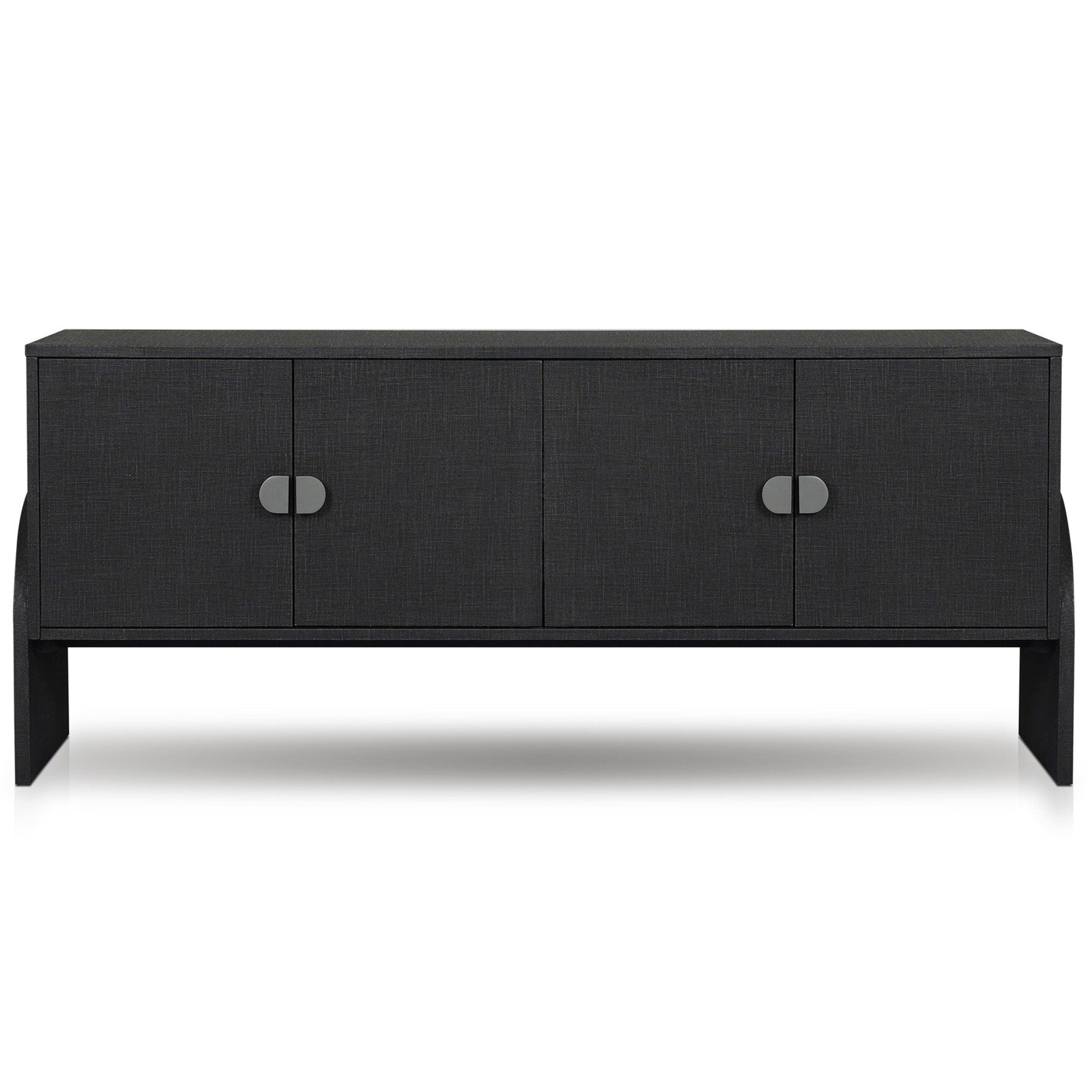 Cressida Sideboard, Black Linen