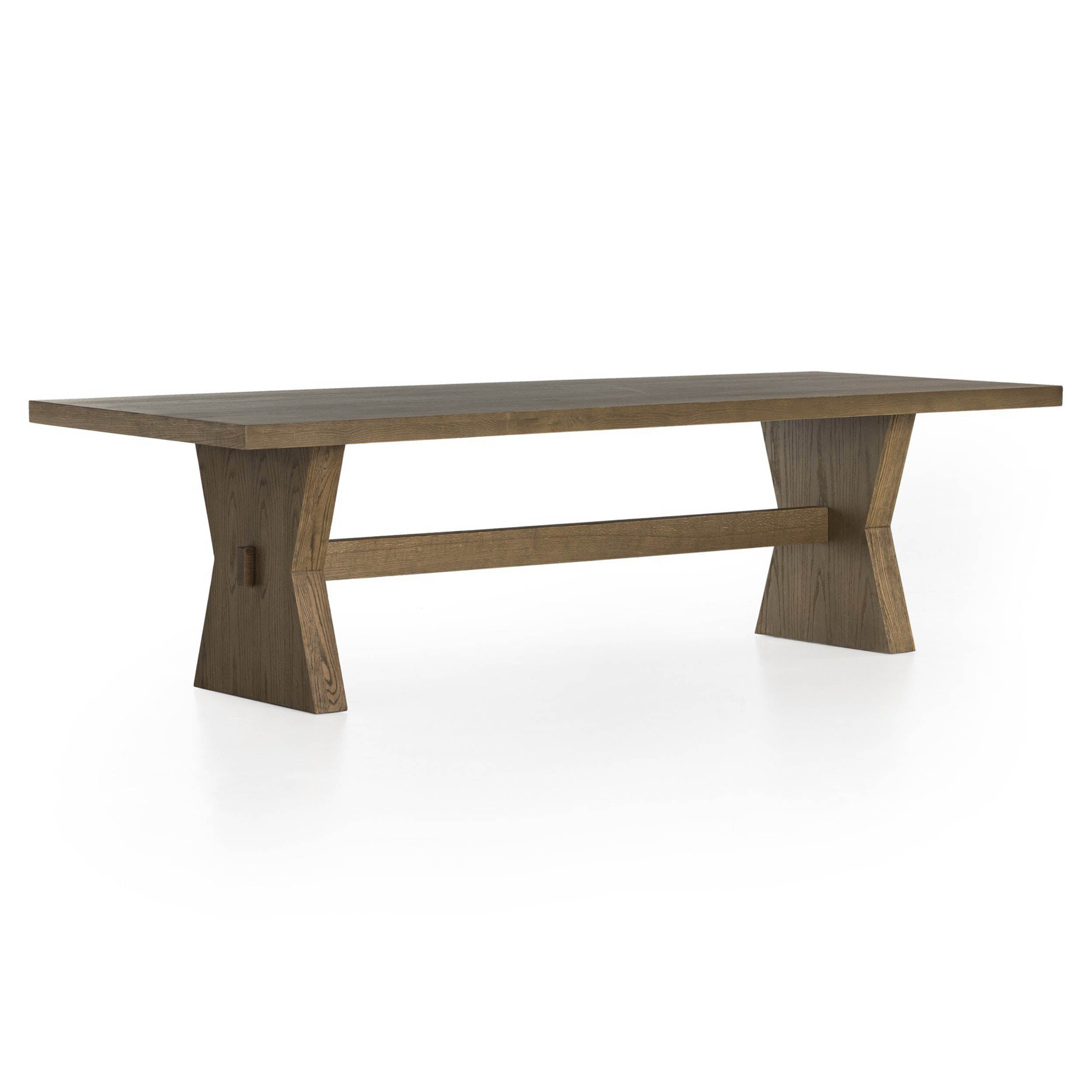 Tia Dining Table, Drifted Oak Veneer