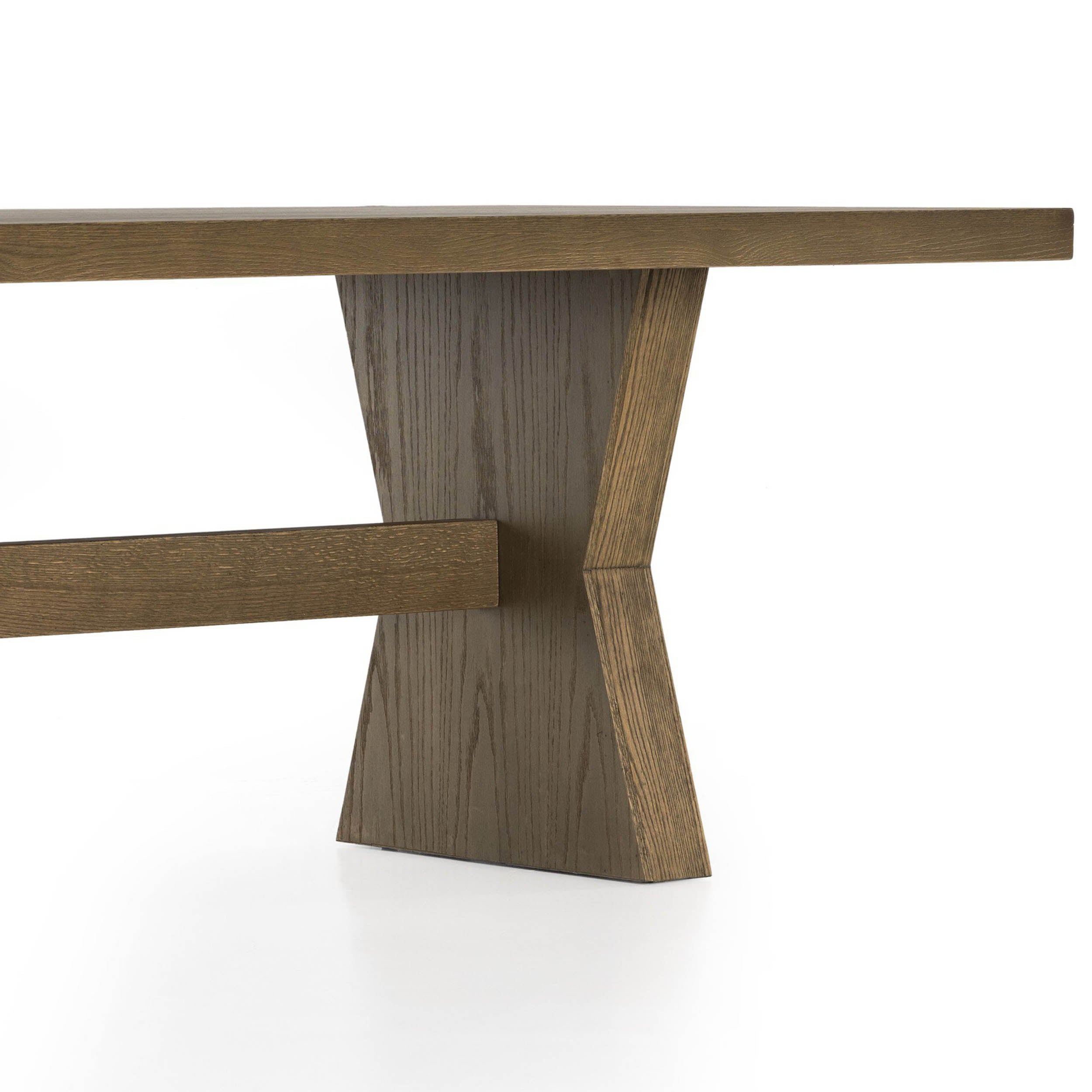Tia Dining Table, Drifted Oak Veneer