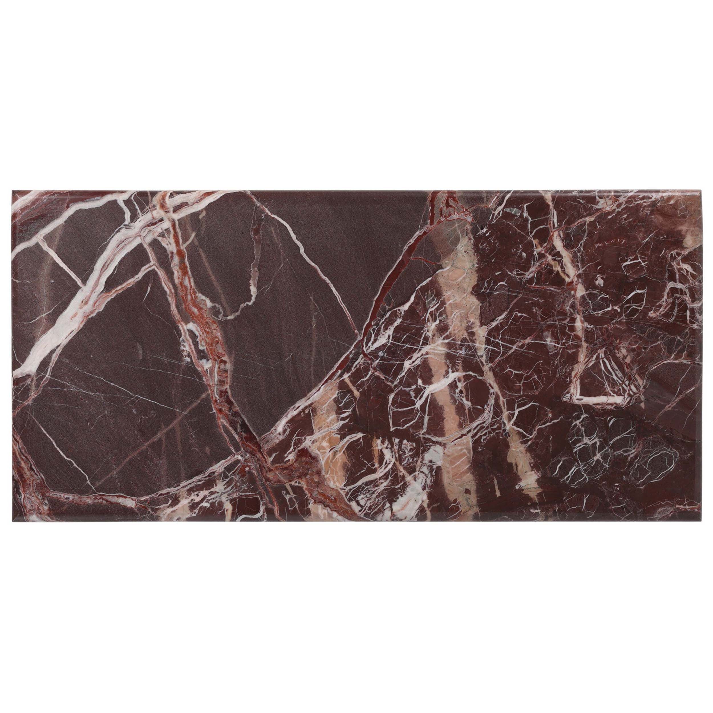 Arum Coffee Table, Merlot Marble
