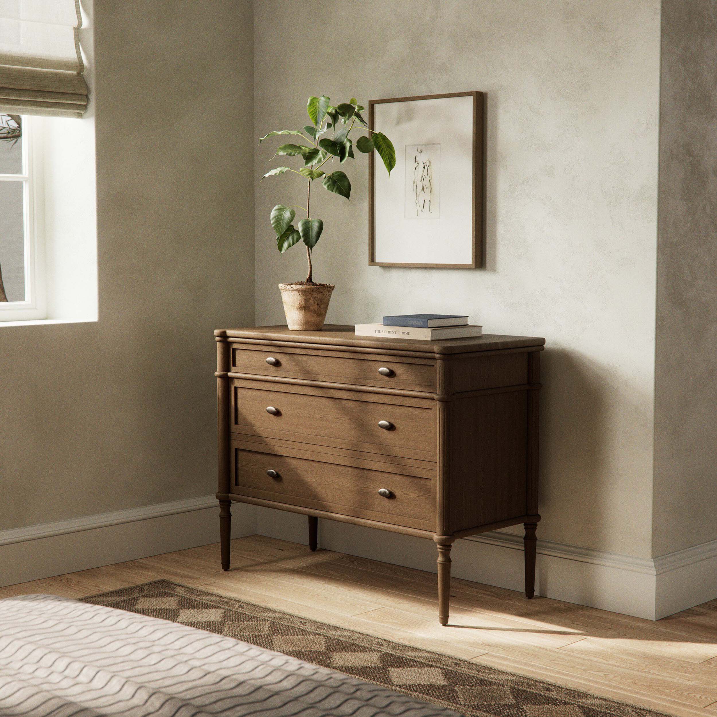 Toulouse Chest, Toasted Oak Veneer