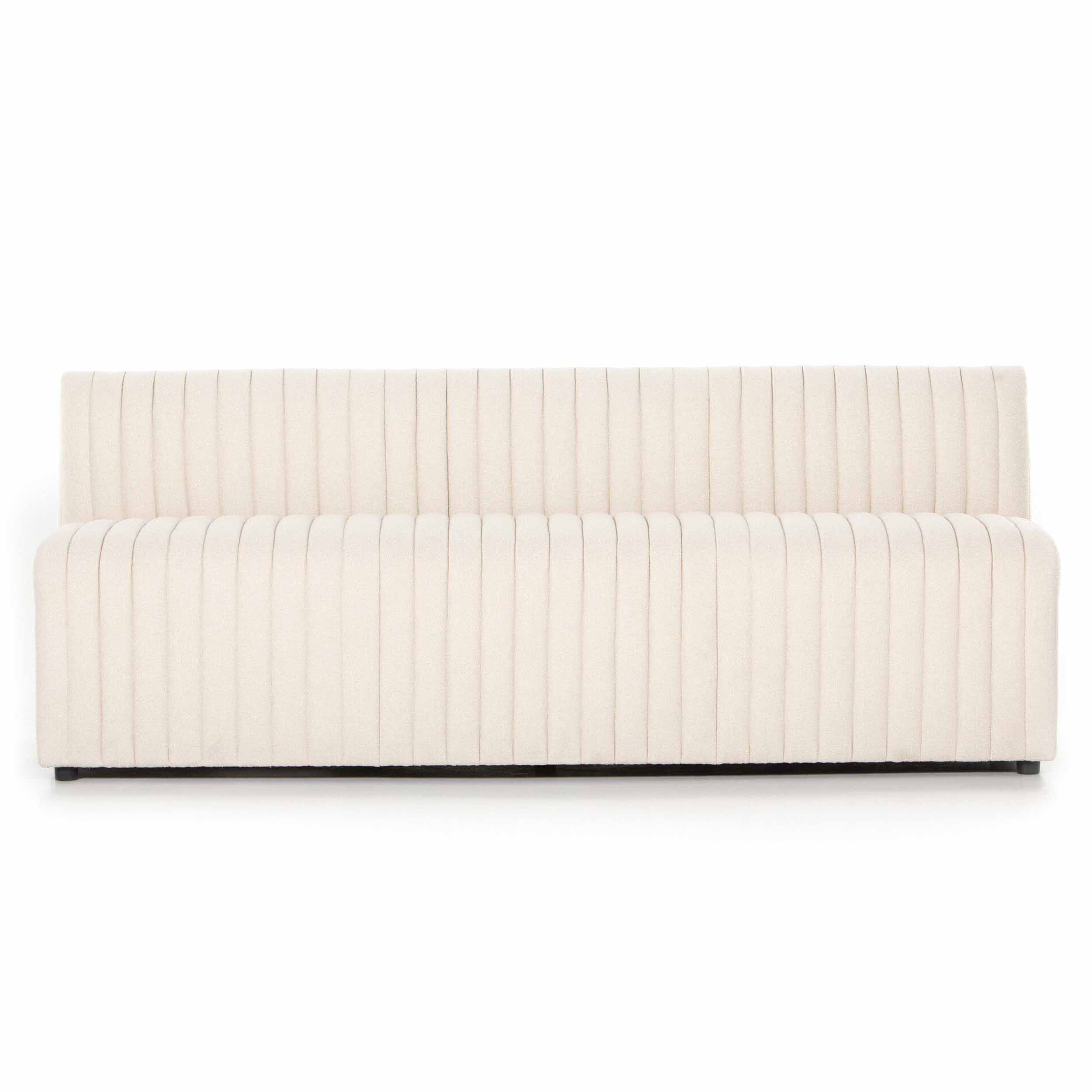 Build Your Own: Augustine Dining Banquette, Capri Oatmeal, 82" Bench