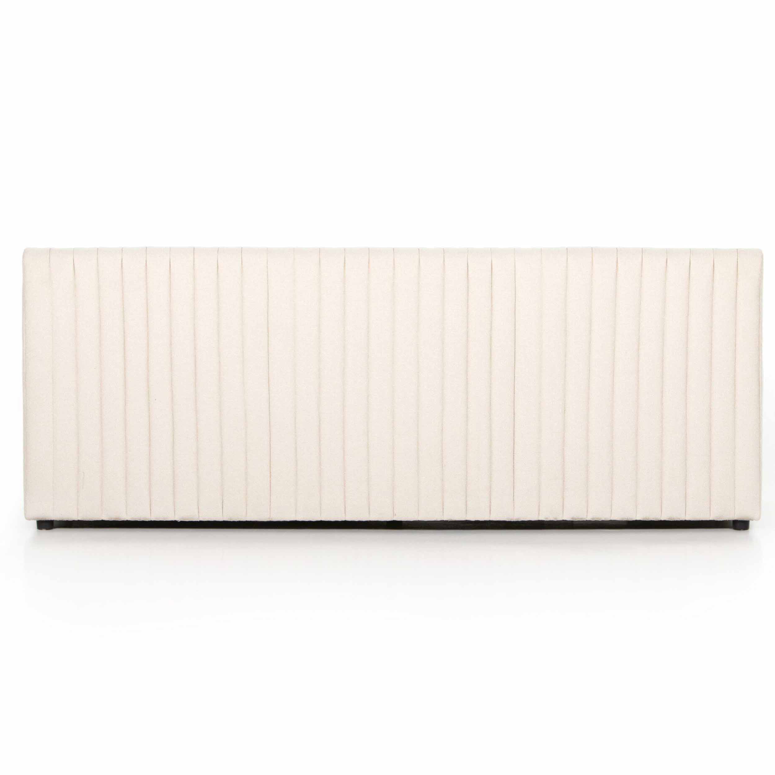 Build Your Own: Augustine Dining Banquette, Capri Oatmeal, 82" Bench