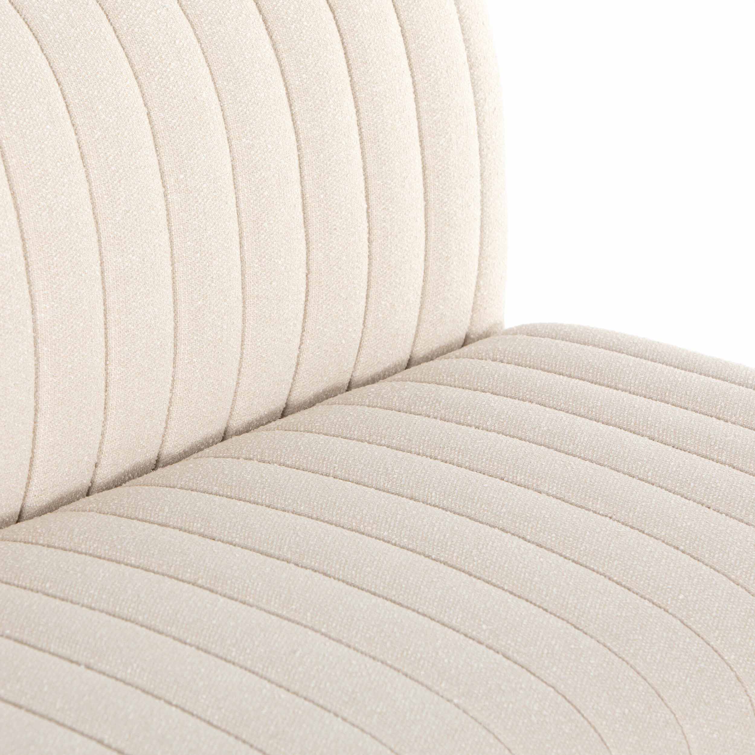 Build Your Own: Augustine Dining Banquette, Capri Oatmeal, 82" Bench