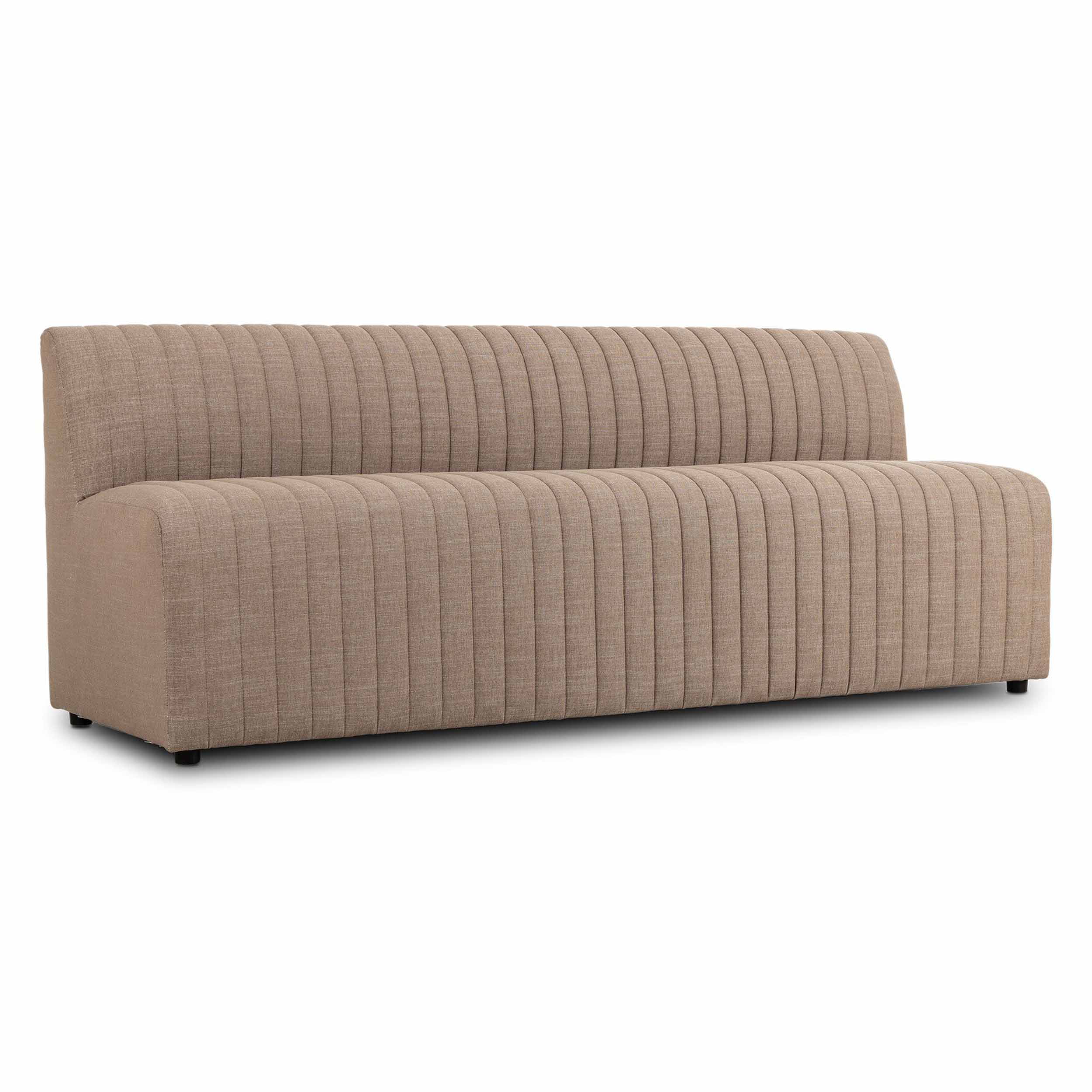 Build Your Own: Augustine Dining Banquette, Crypton Nomad Taupe, 82" Bench
