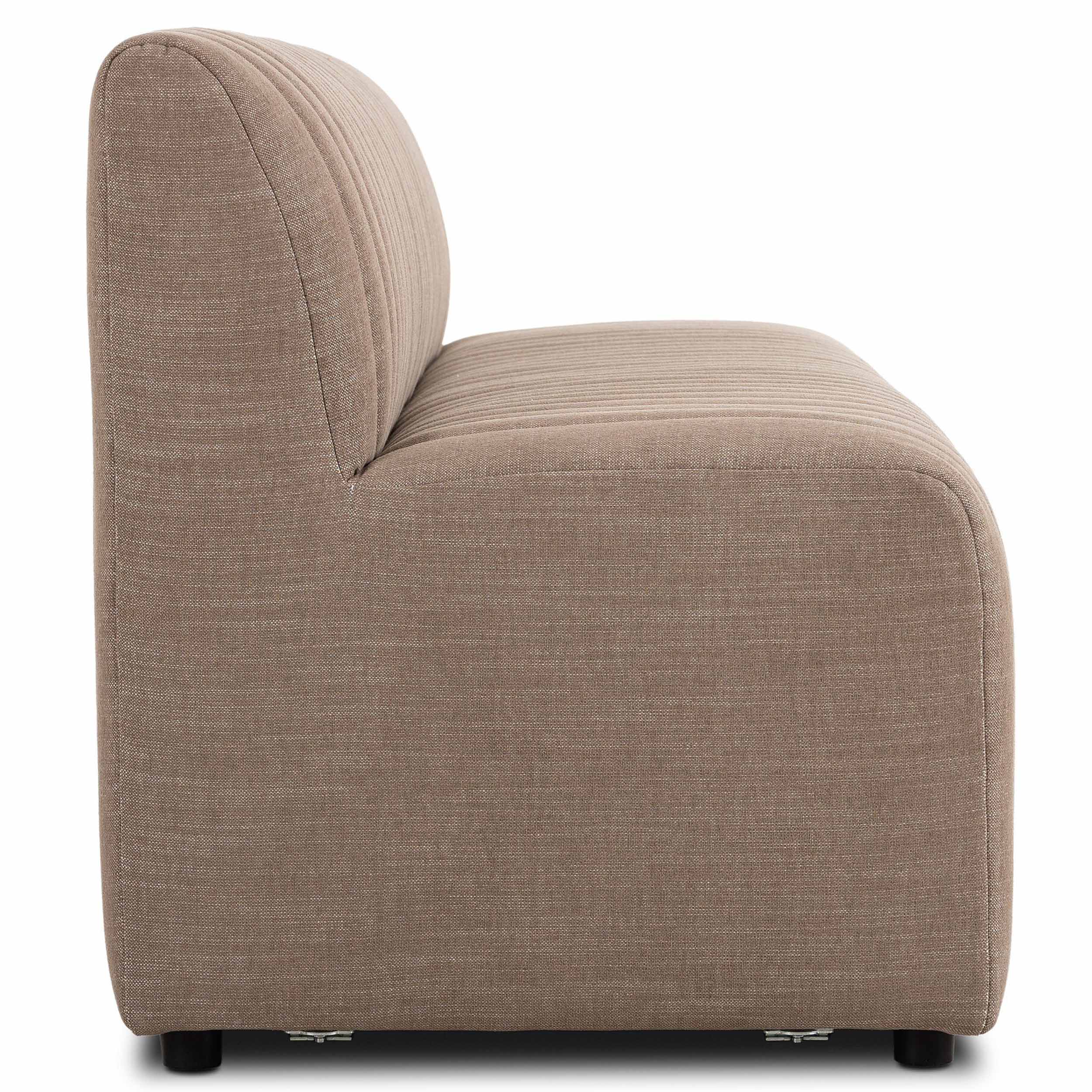 Build Your Own: Augustine Dining Banquette, Crypton Nomad Taupe, 82" Bench