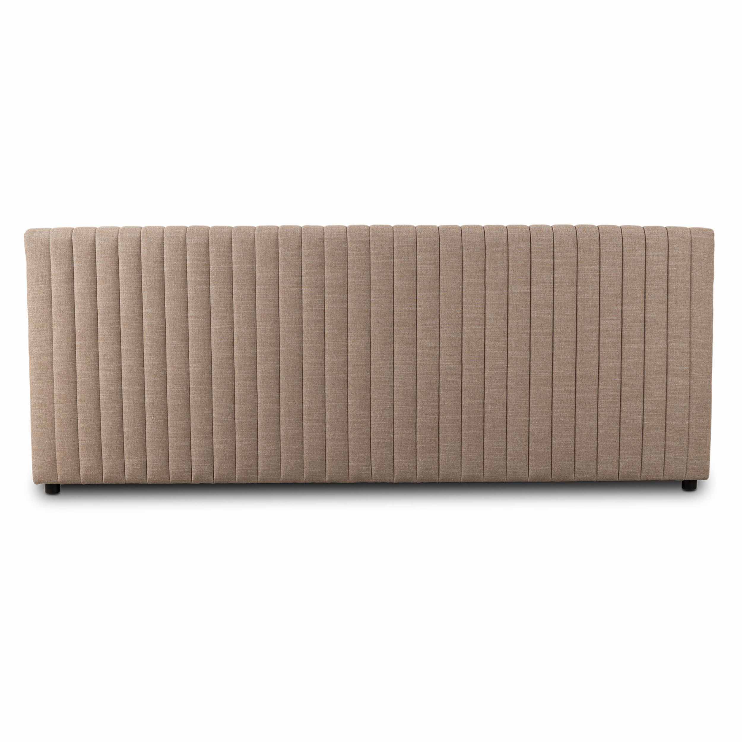 Build Your Own: Augustine Dining Banquette, Crypton Nomad Taupe, 82" Bench