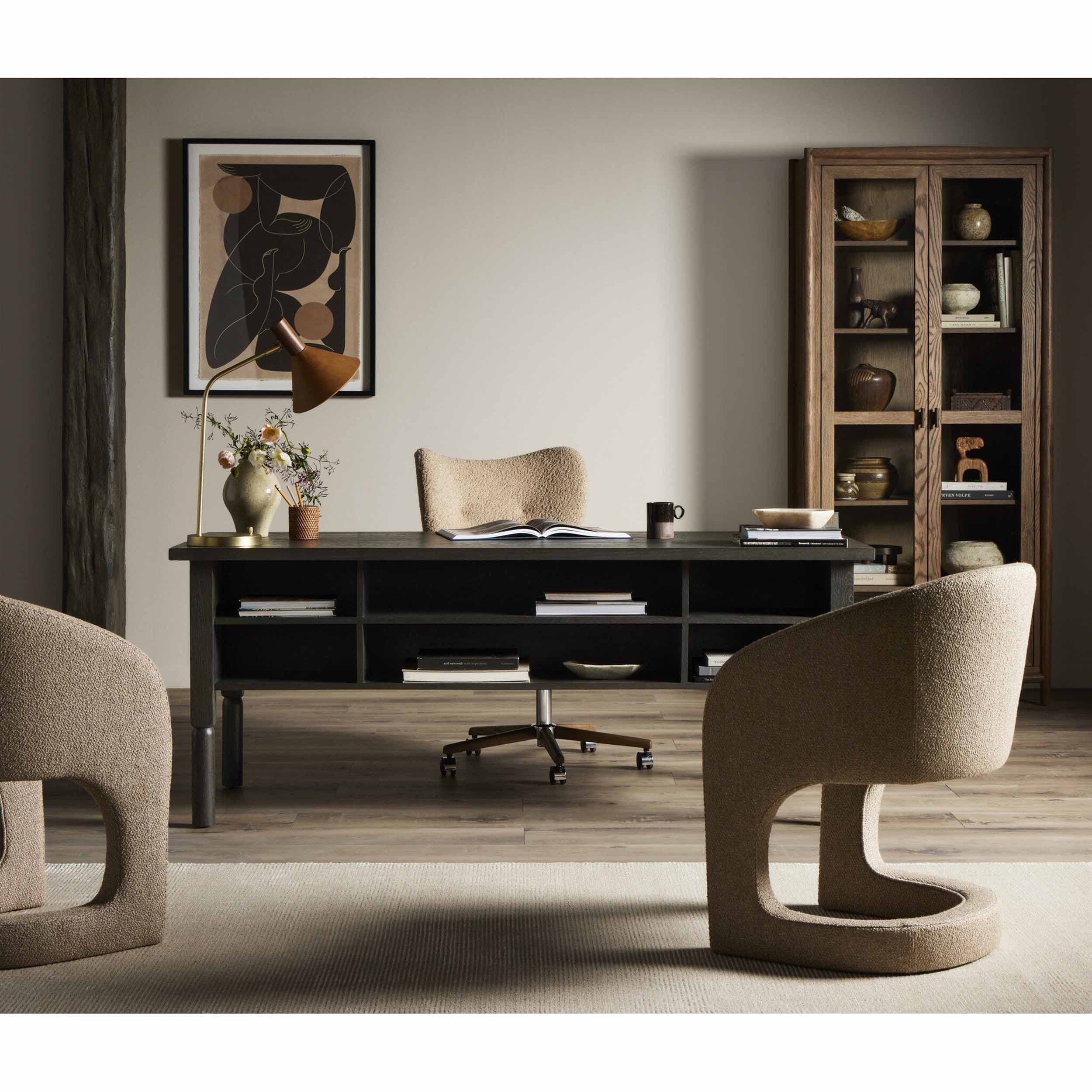 Reynold Dining Armchair, Heron Sand